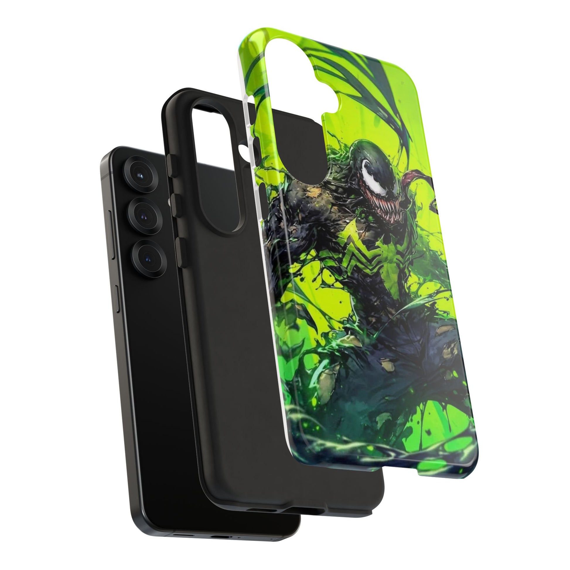 Evil Venom Phone Case, Tough Cases, Marvel Comics Phone for iPhones, Samsung, and Pixel