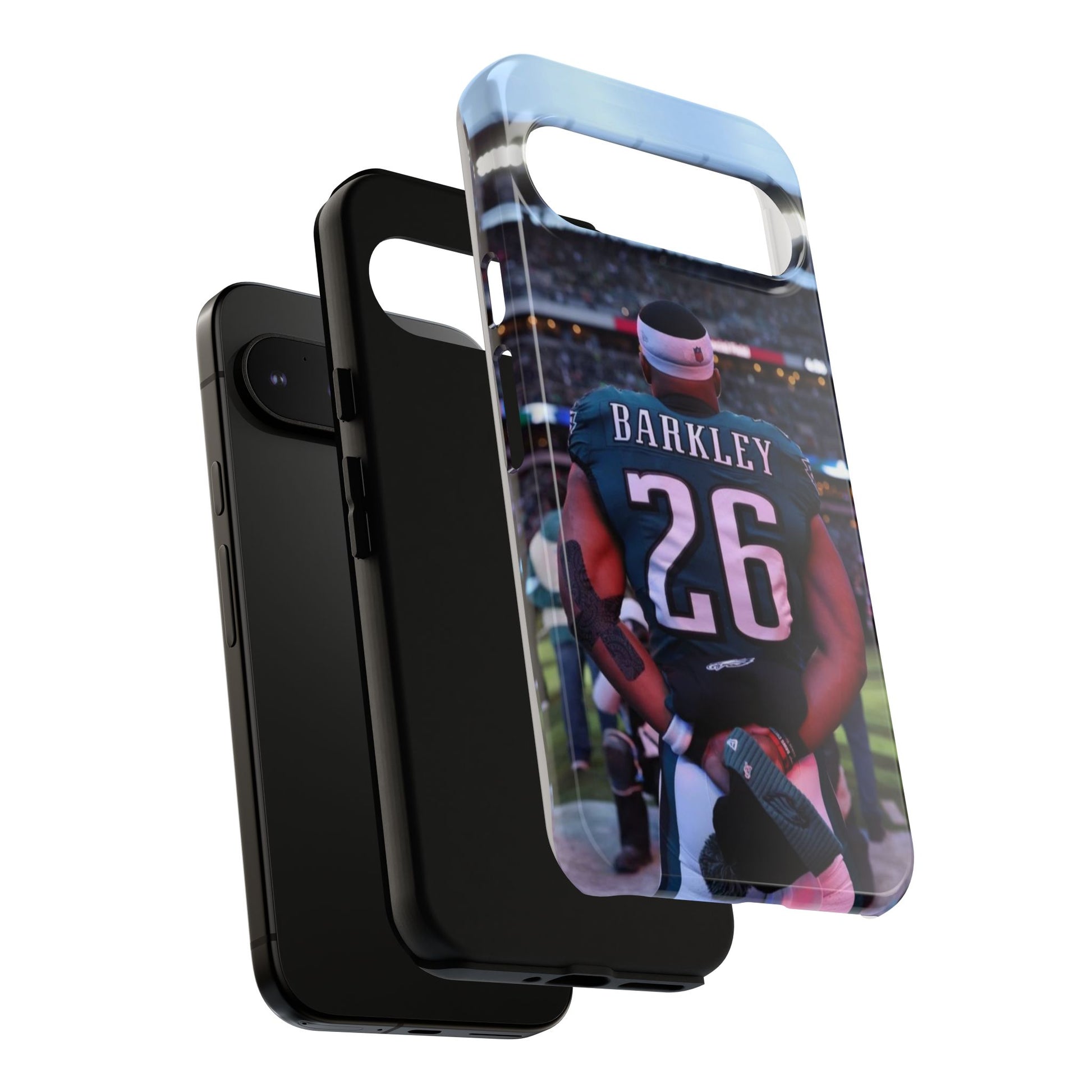 Eagles Football Saquon Barkley Tough Cases for iPhones, Samsung, and Pixel