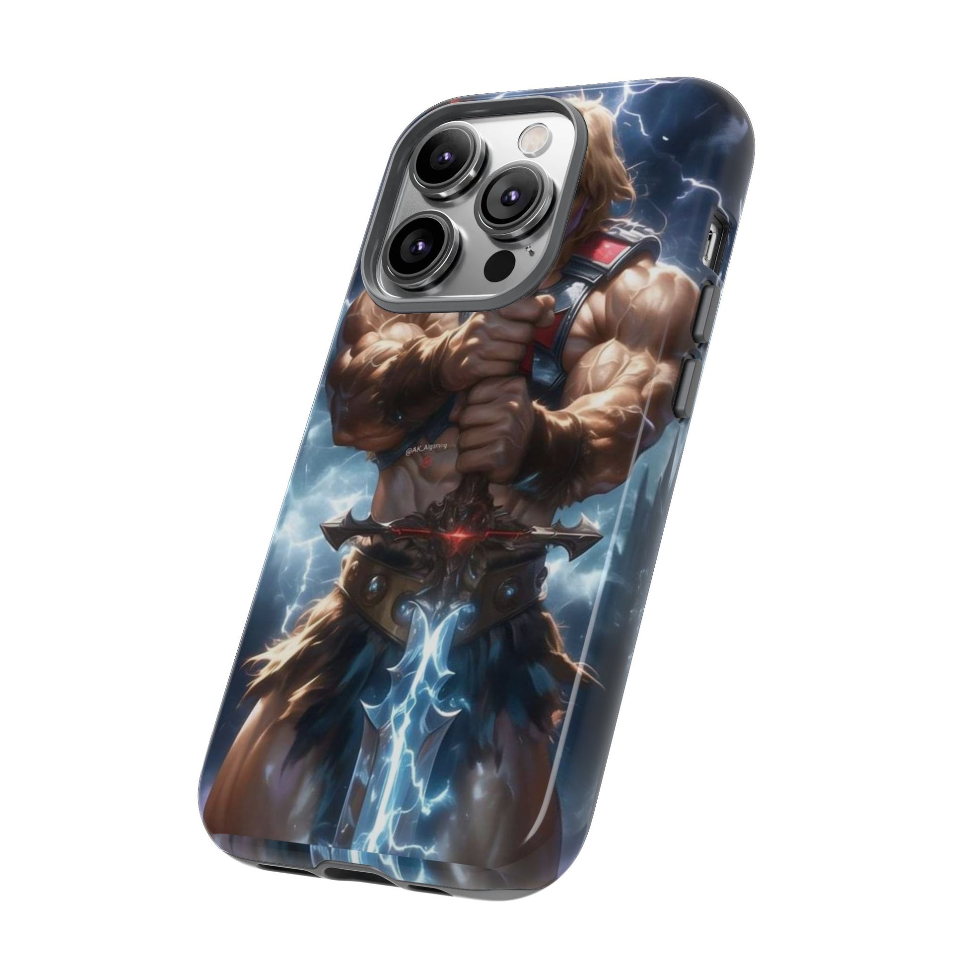 He-Man Masters of the Universe Tough Cases for iPhones, Samsung, and Pixel