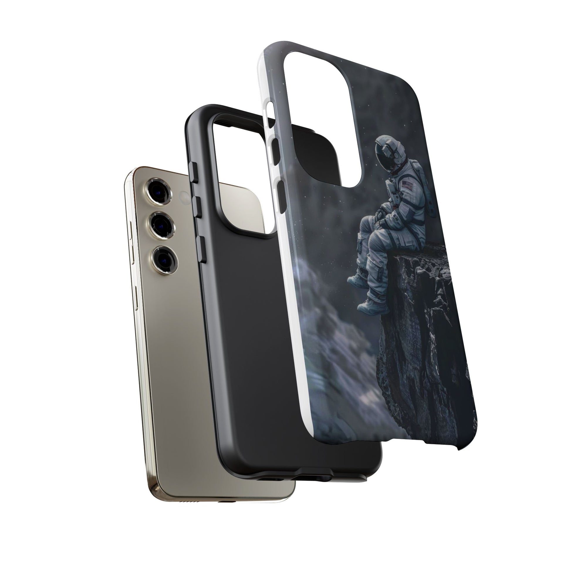 Cool Astronaut Tough Cases for iPhones, Samsung, and Pixel