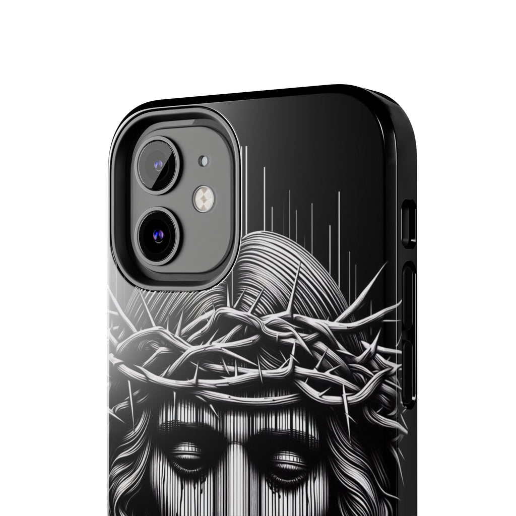 Jesus The King Crown Christian Phone Cases for iPhones & Samsung Phones