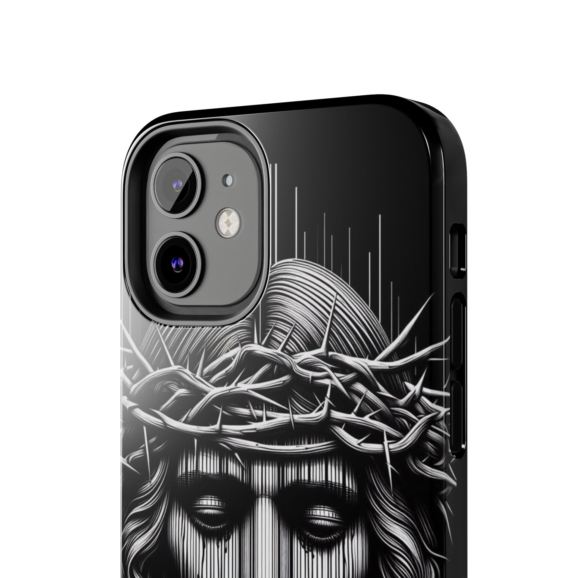 Jesus The King Crown Christian Phone Cases for iPhones & Samsung Phones