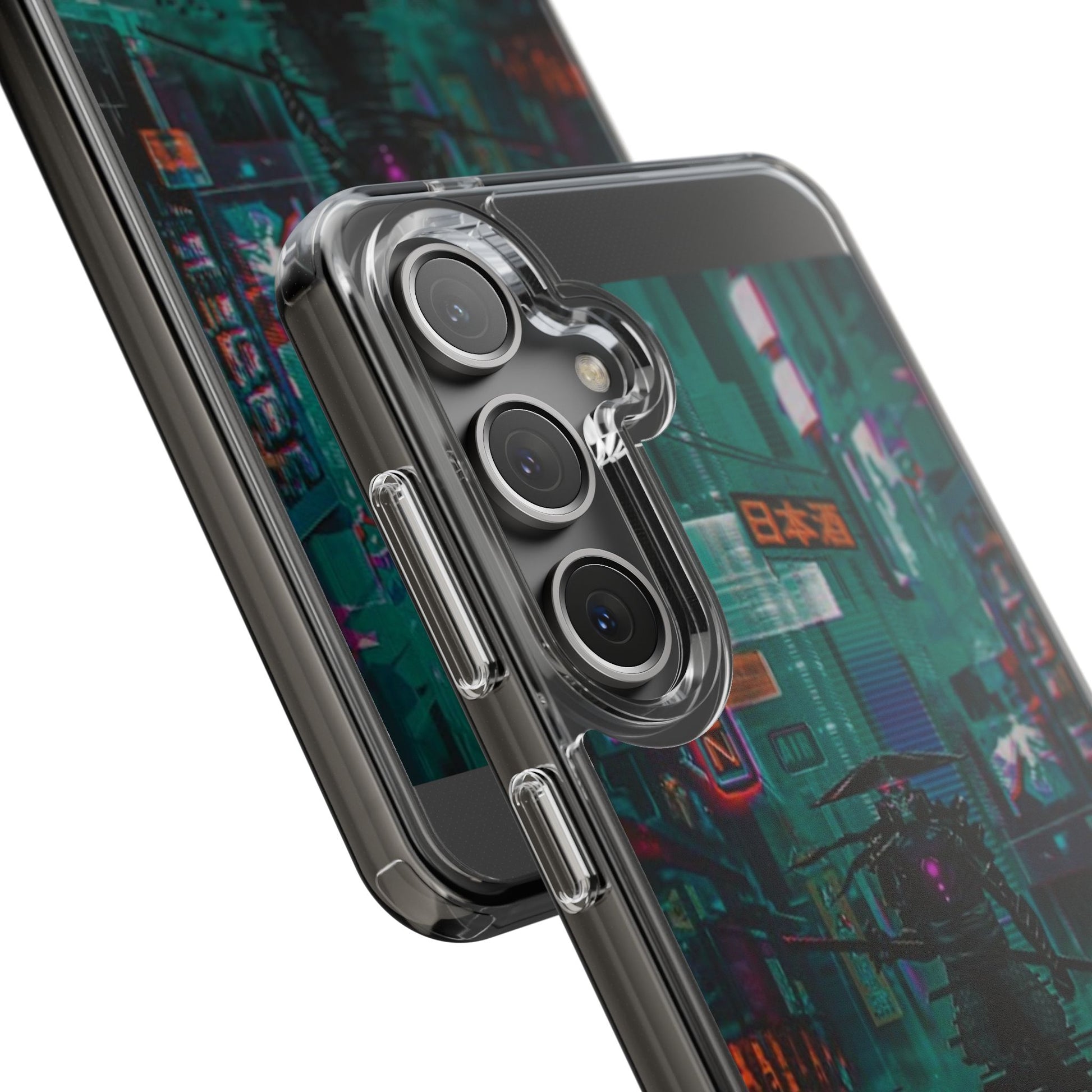 Samauri CyberPunk Game Inspired Phone Cover,
