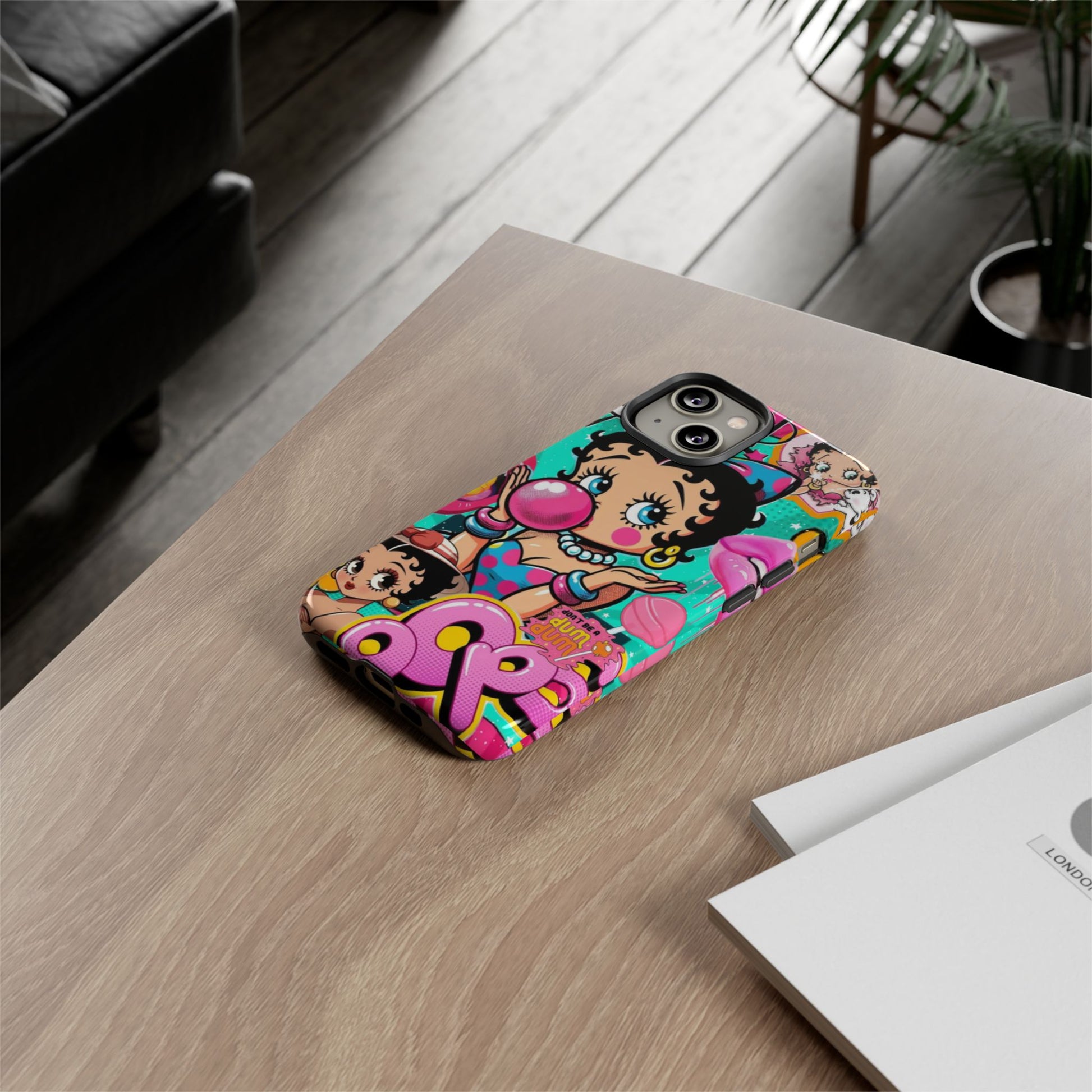 Betty Boop Comic Strip Phone Case for iPhone, Samsung Galaxy, & Pixel Phones
