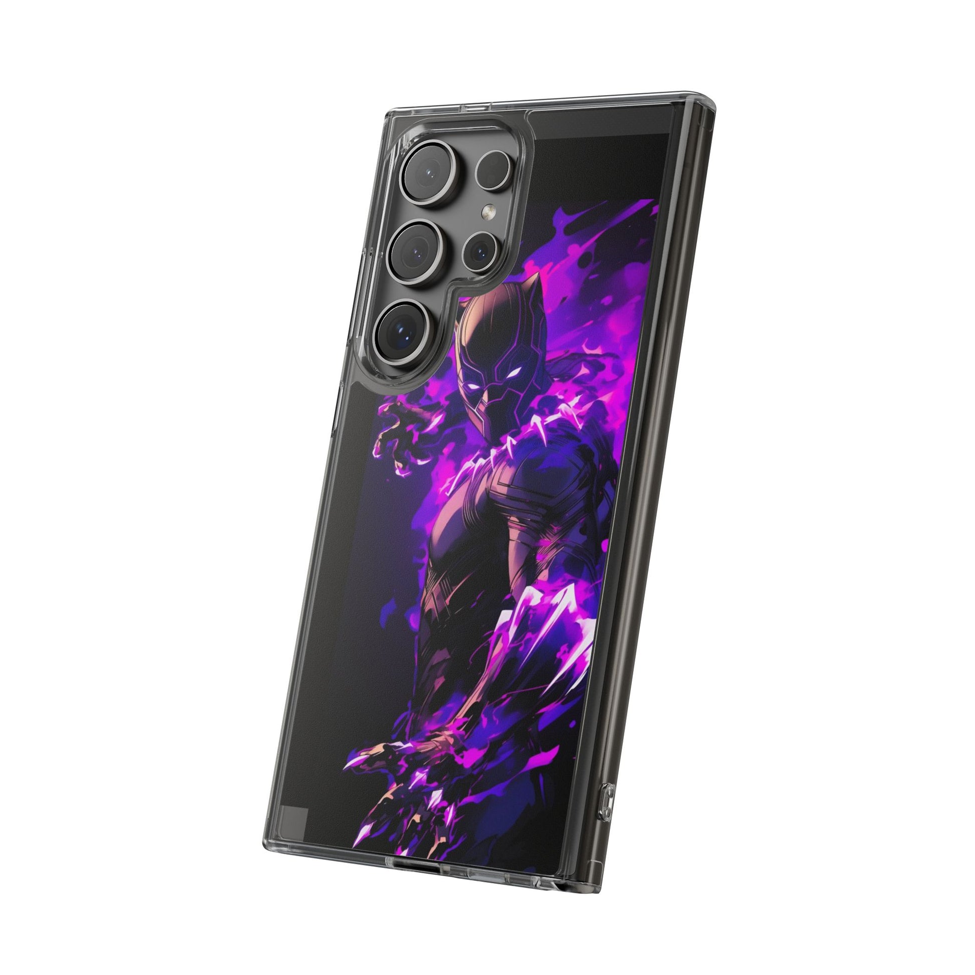 King of Wakanda Super Black Panther iPhone & Samsung Case, Wireless Charging compatible