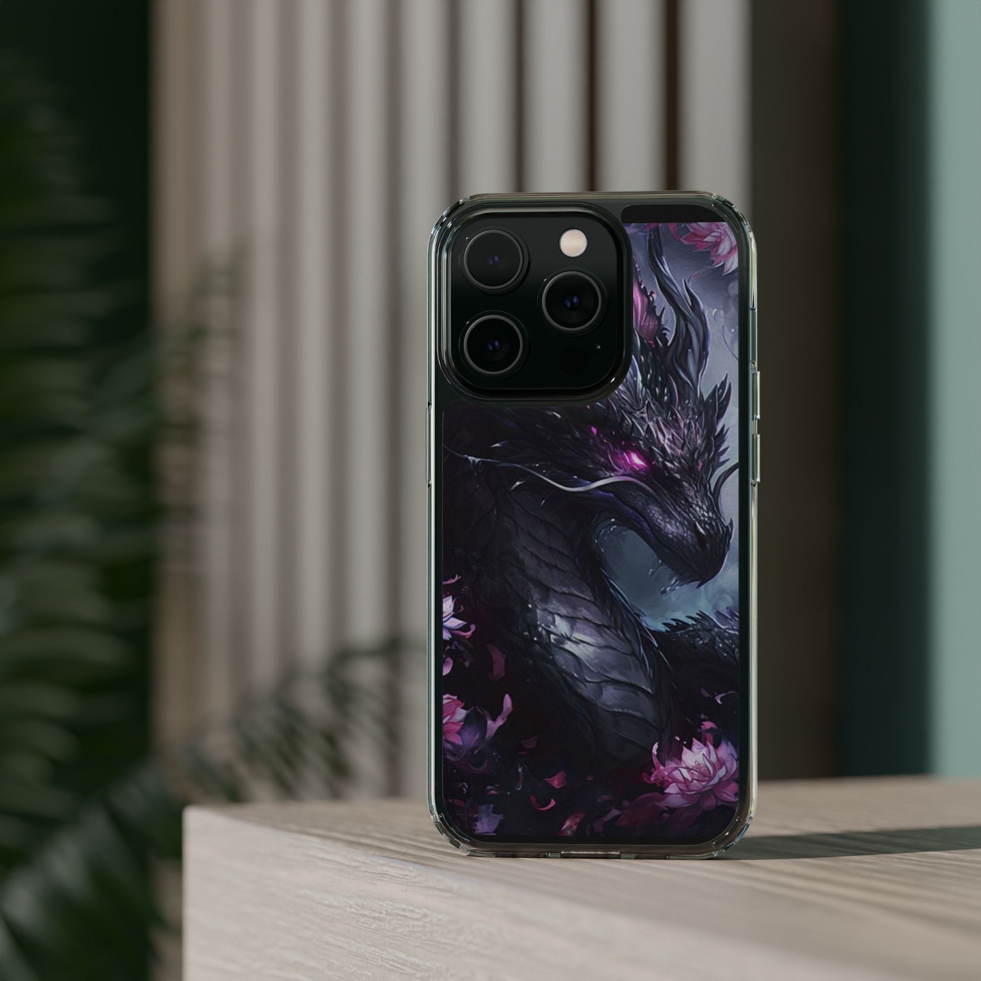 Phone Cases, Purple Dragon Design, iPhone Samsung Case, Protective Cover, Unique