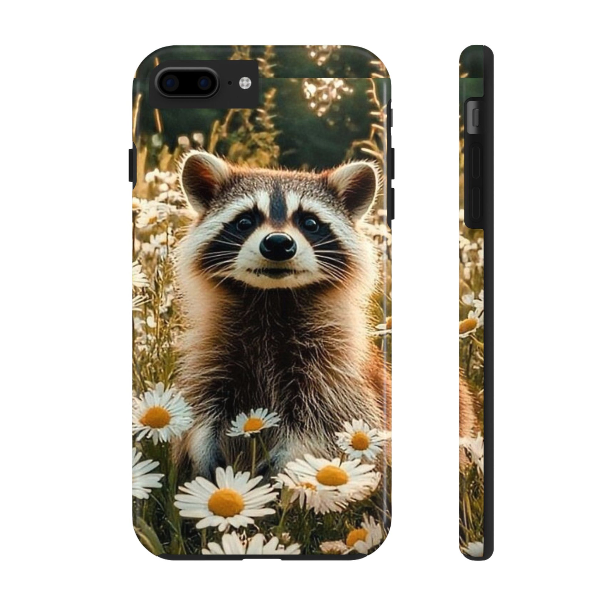 Cute Raccoon Theme Phone Cases for iPhones & Samsung Phones