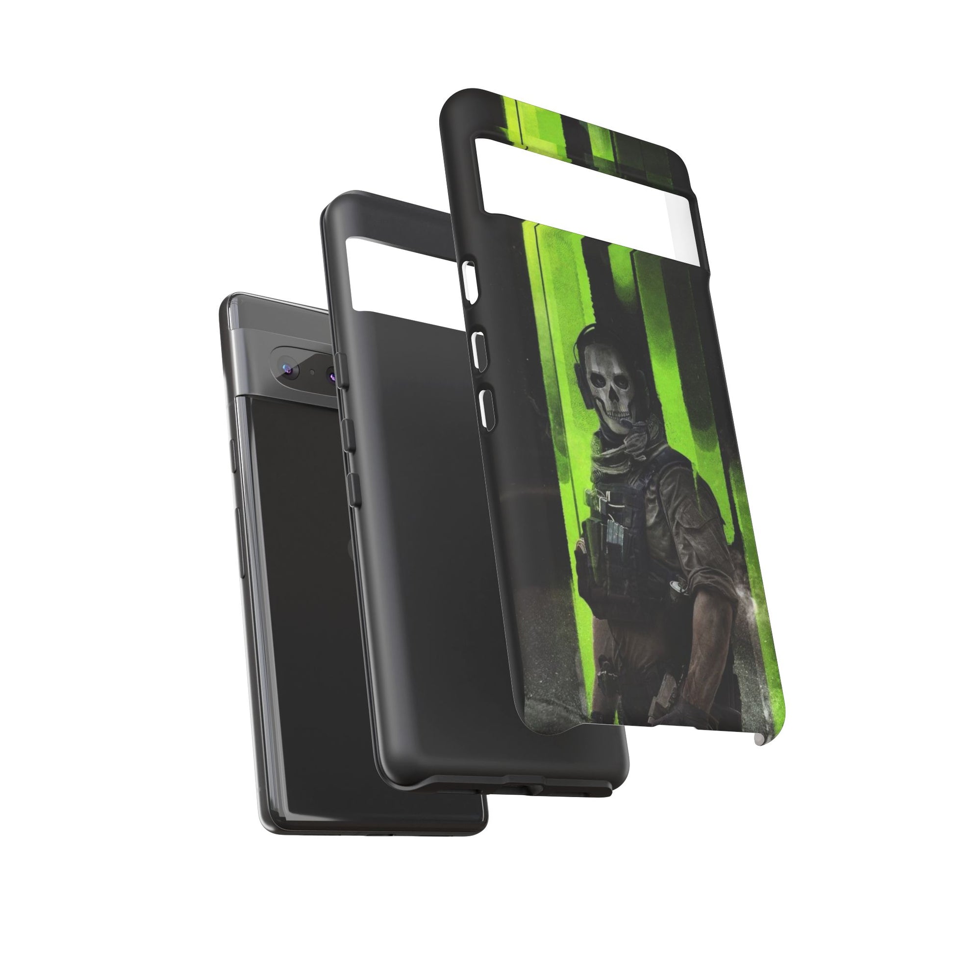 Call of Duty Ghost Tough Cases for iPhones, Samsung, and Pixel