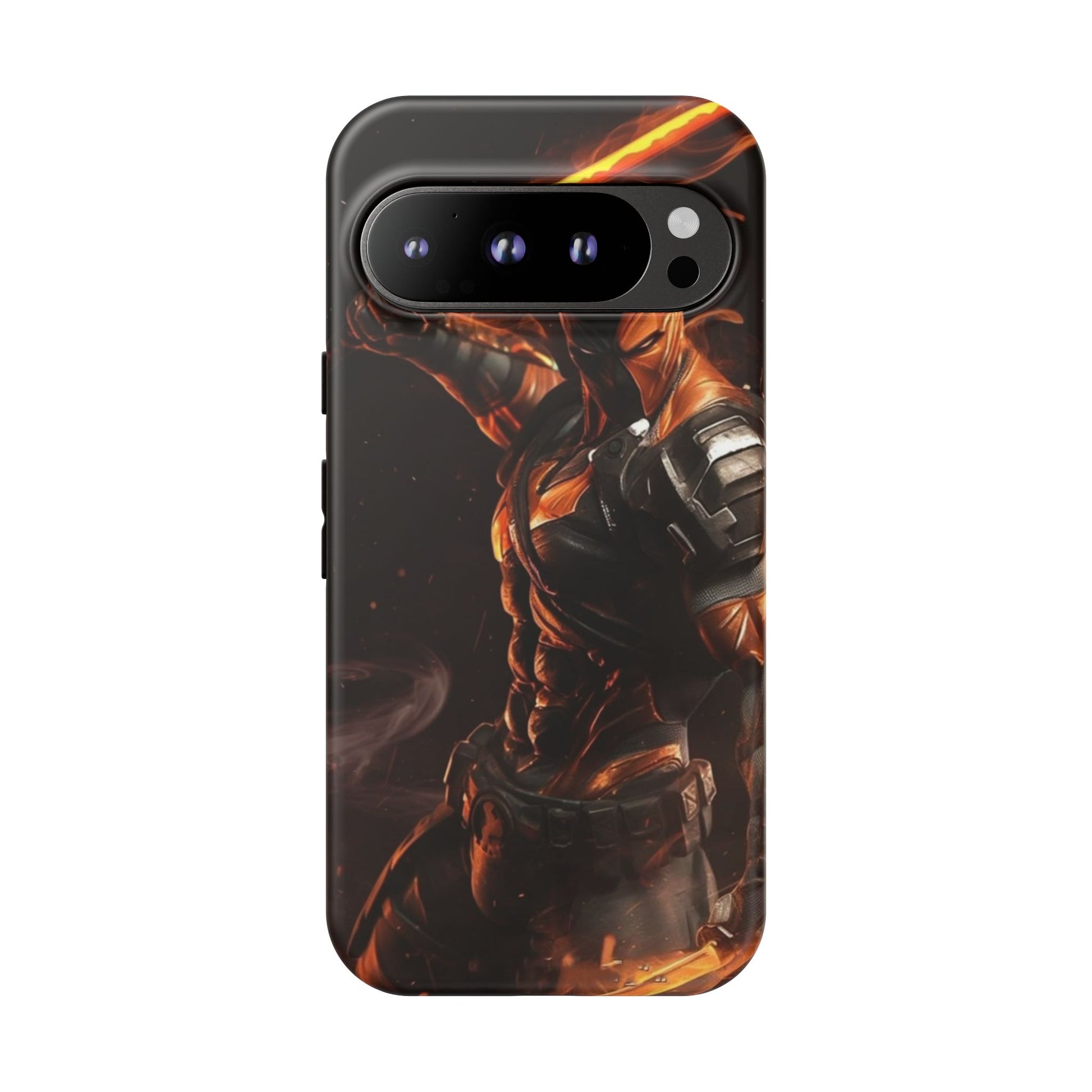 DC Comics Death Stroke Tough Cases for iPhones, Samsung, and Pixel