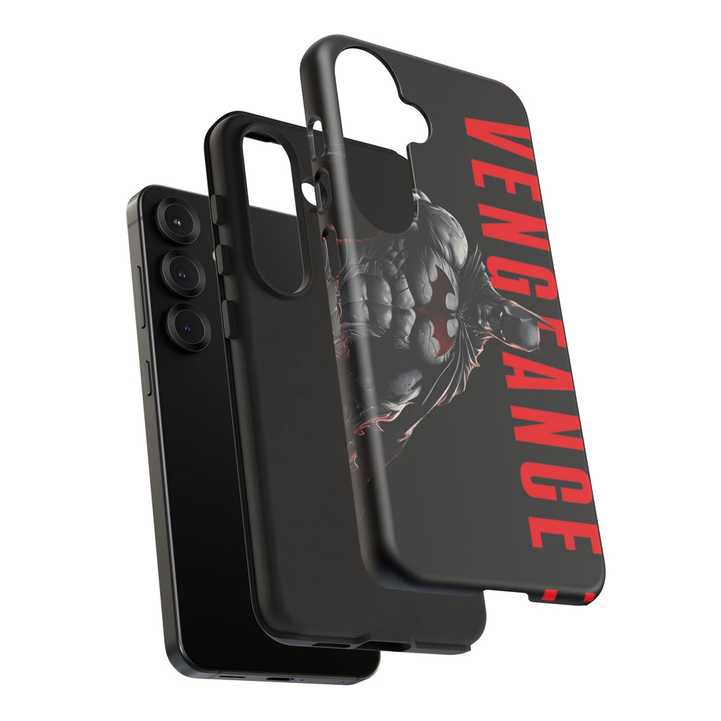 DC Comics Batman Vengence Tough Cases for iPhones, Samsung, and Pixel