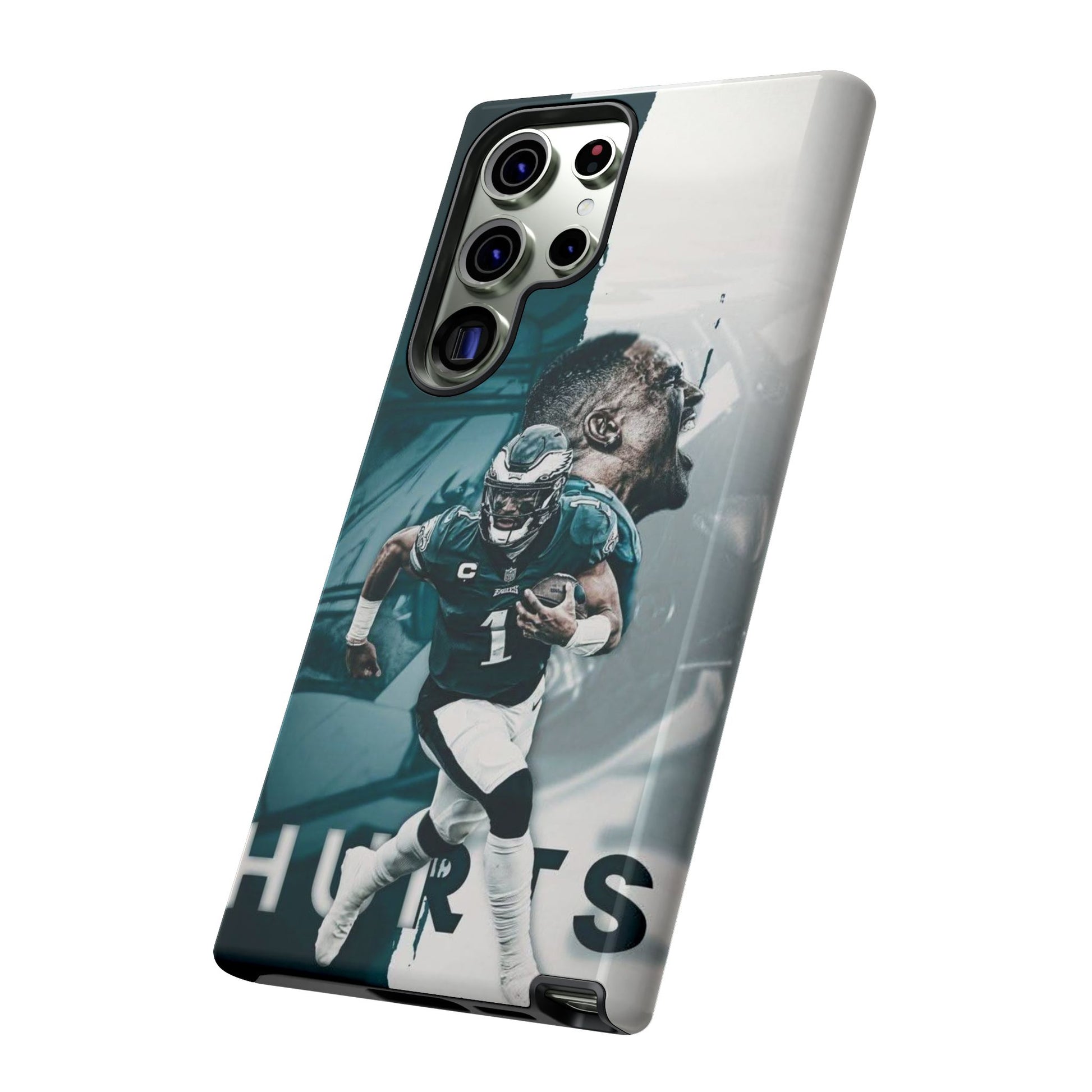 Jalen Hurts Eagles Football Tough Cases for iPhones, Samsung, and Pixel
