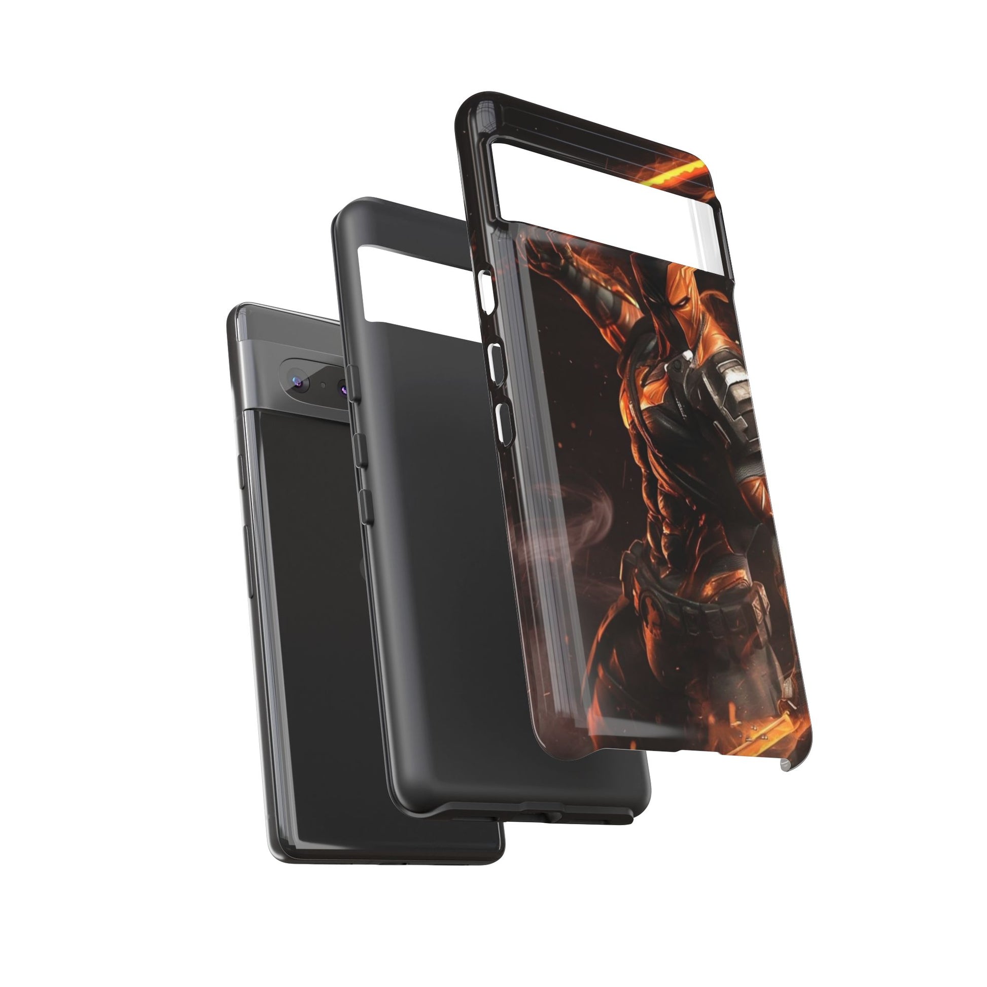 DC Comics Death Stroke Tough Cases for iPhones, Samsung, and Pixel