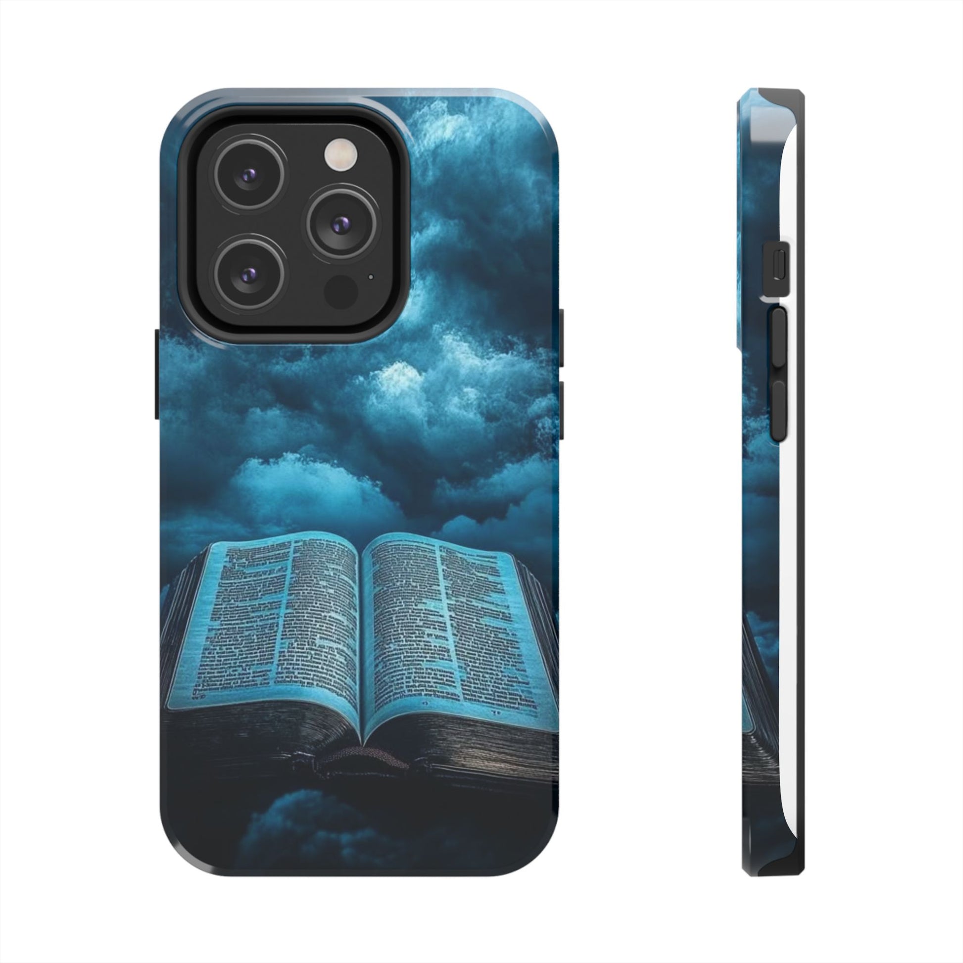 Christian Themed Holy Bible design Phone case for Iphone and Samsung phones