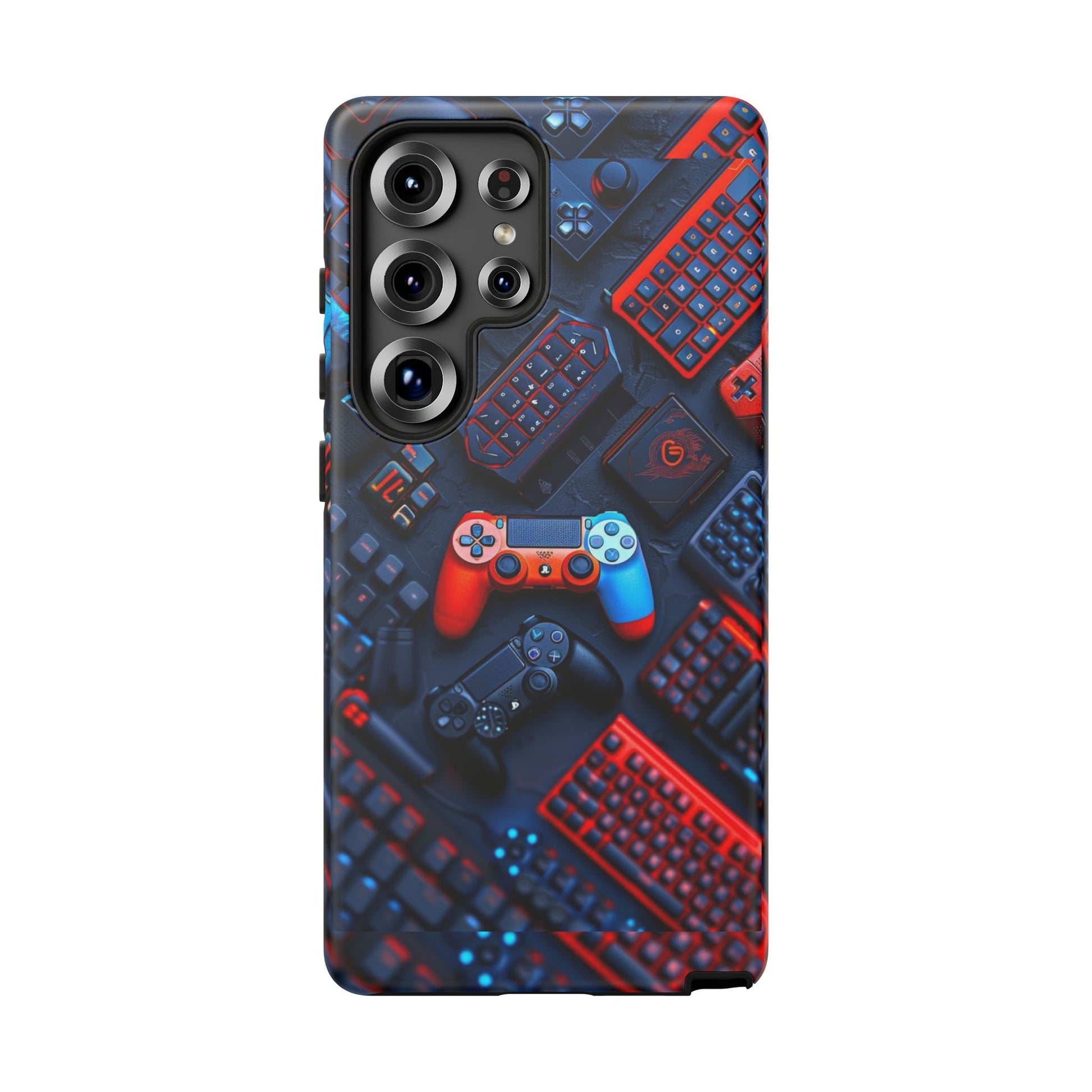 Gamer Themed Controllers Tough Cases for iPhones, Samsung, and Pixel