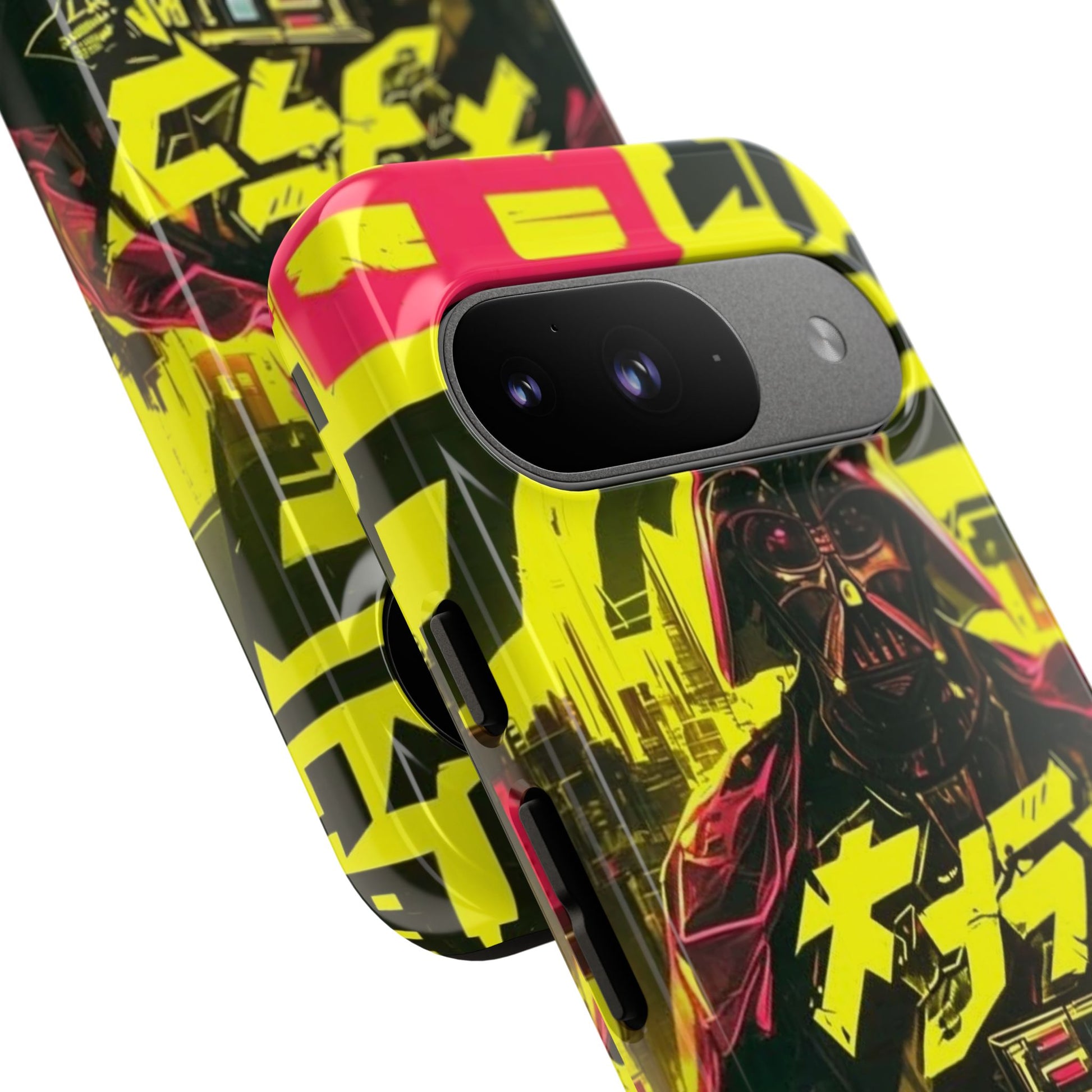 Cyberpunk X Vader Tough Cases for iPhones, Samsung, and Pixel