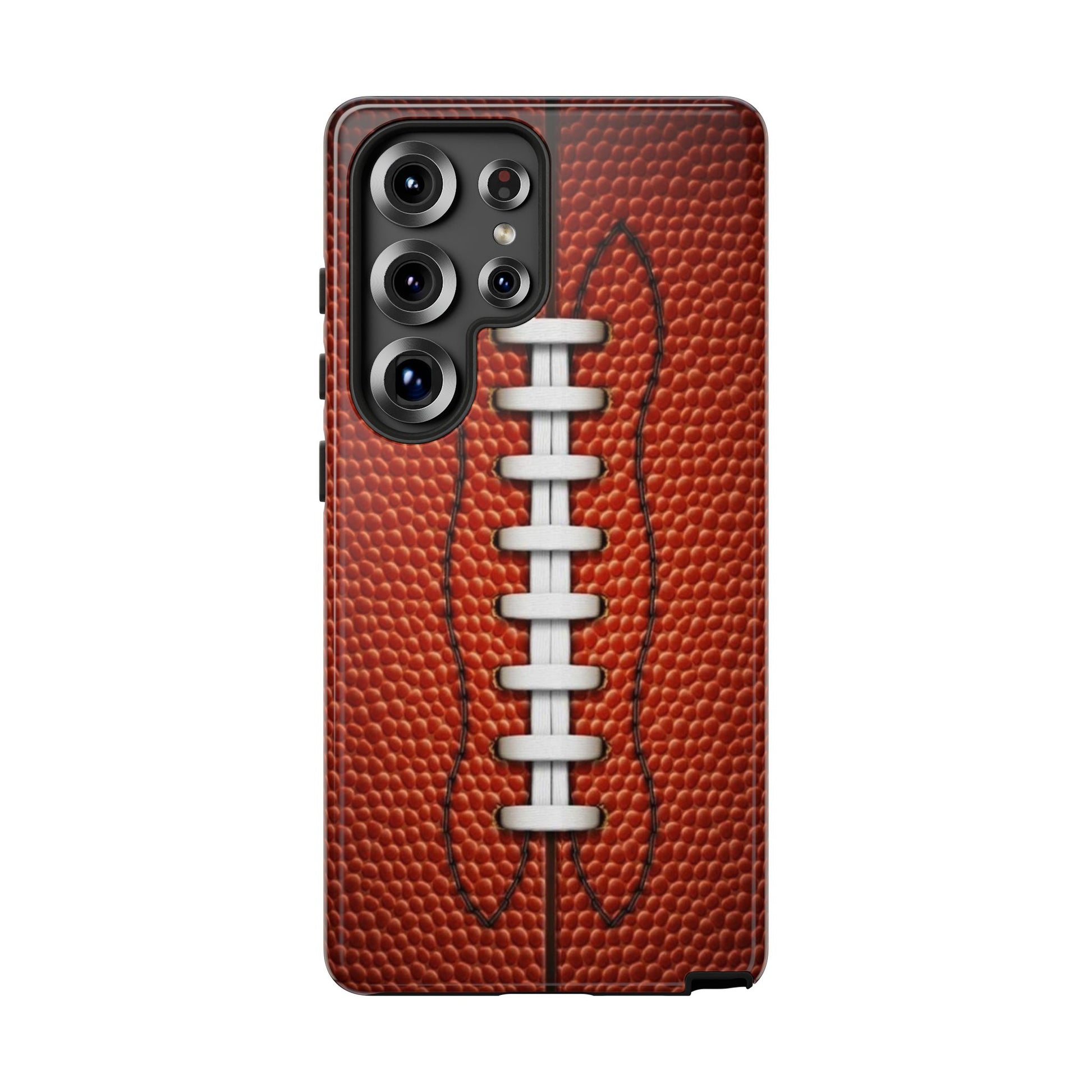 Football Pigskin Print Tough Cases for iPhones, Samsung, and Pixel