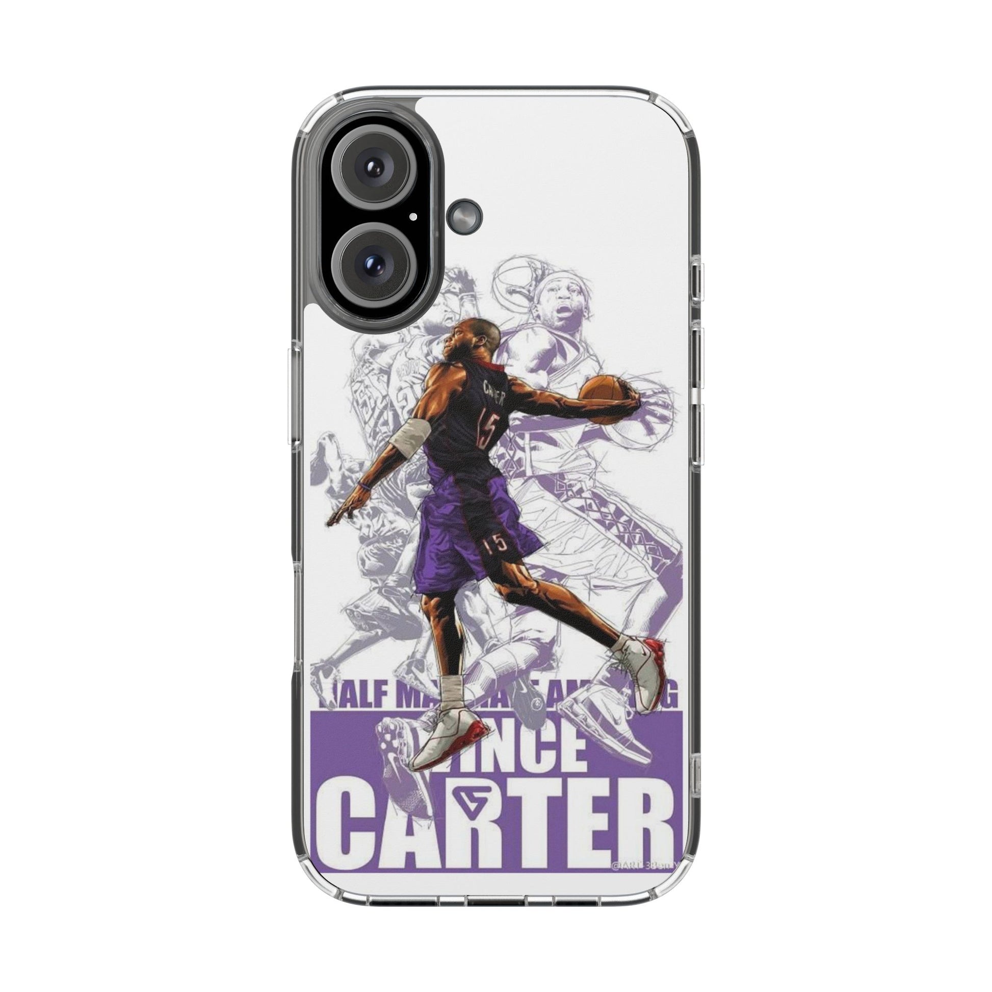 Slam Dunk Champ Vince Carter Protective Iphone and Samsung case