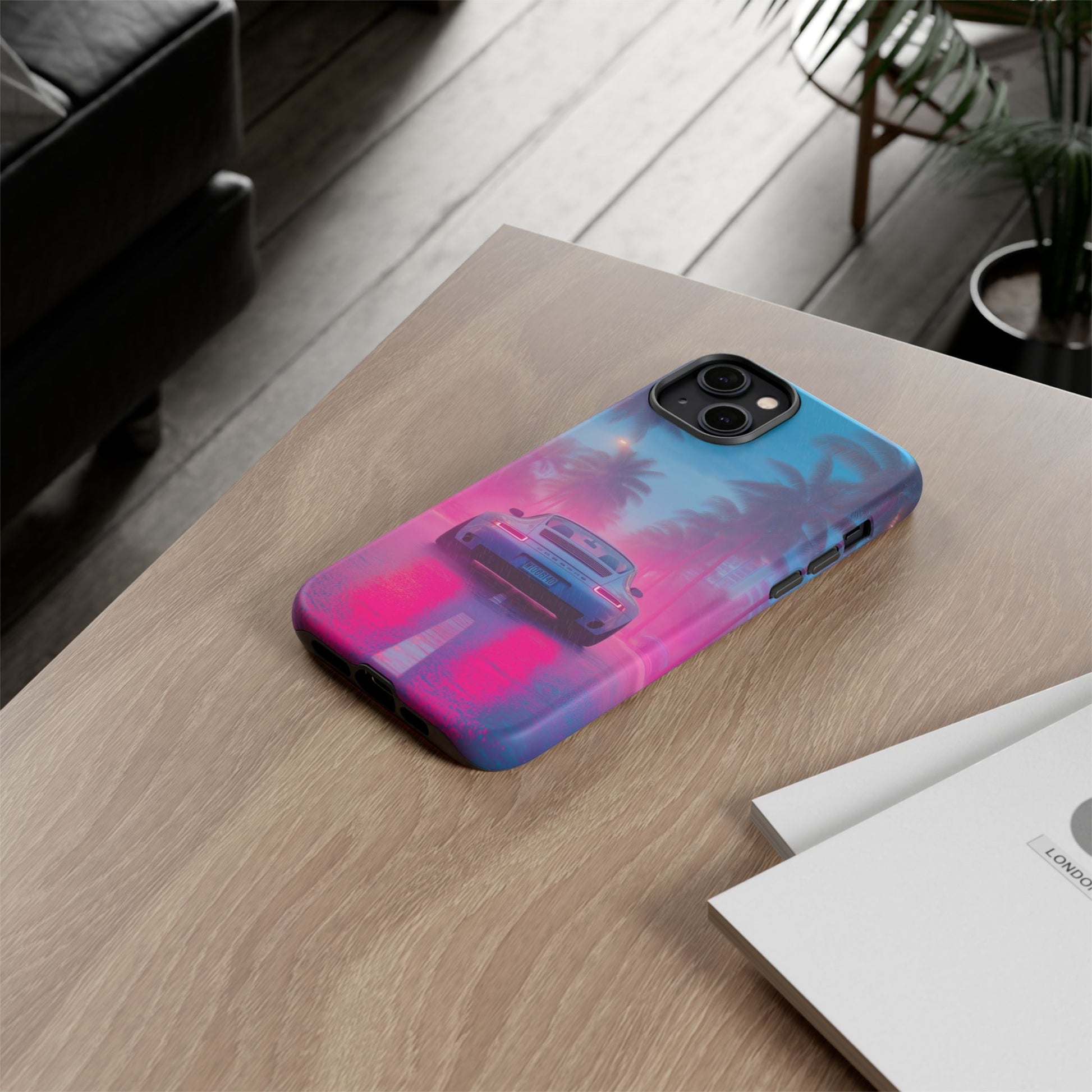 Miami Vice Porsche Phone Case for iPhone, Samsung Galaxy, & Pixel Phones