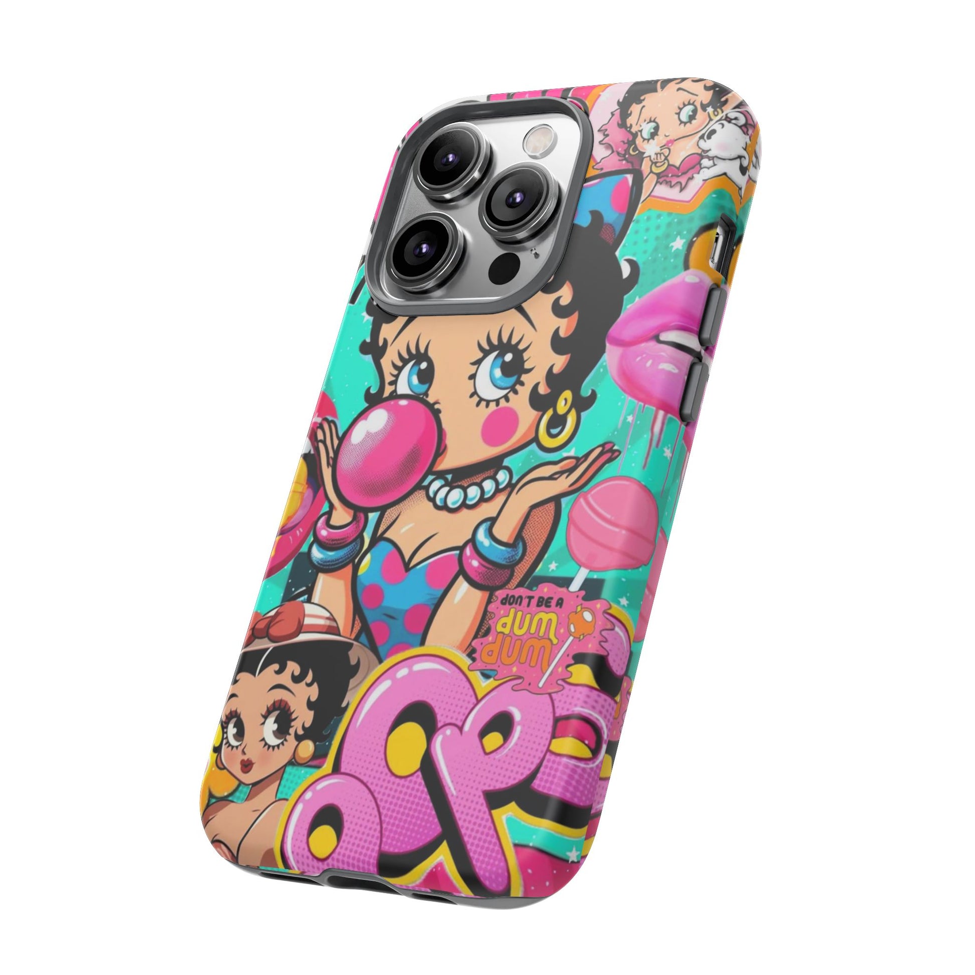 Betty Boop Comic Strip Phone Case for iPhone, Samsung Galaxy, & Pixel Phones