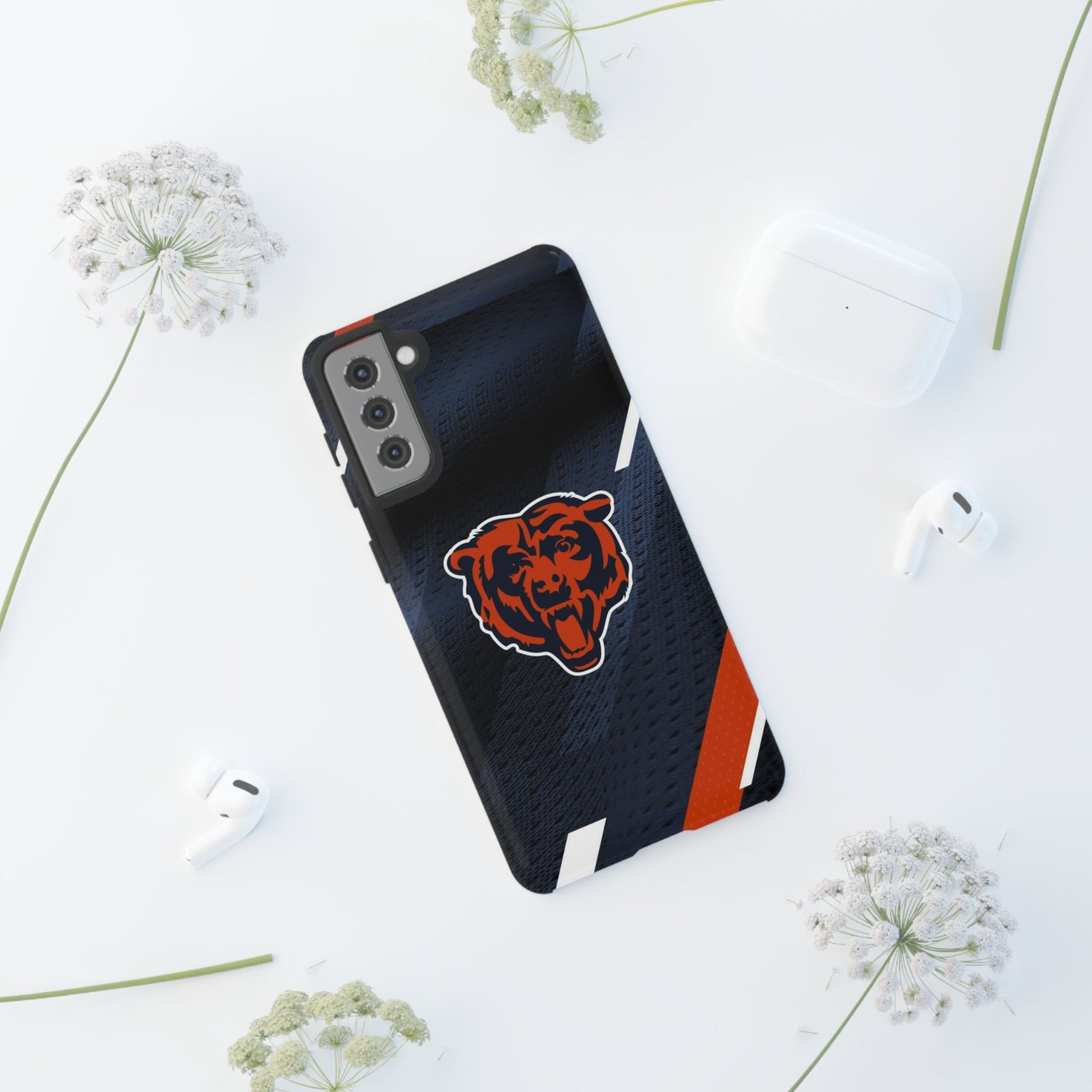 Football Chicago Bears Phone Case, Tough Cases for iPhones, Samsung, and Pixel