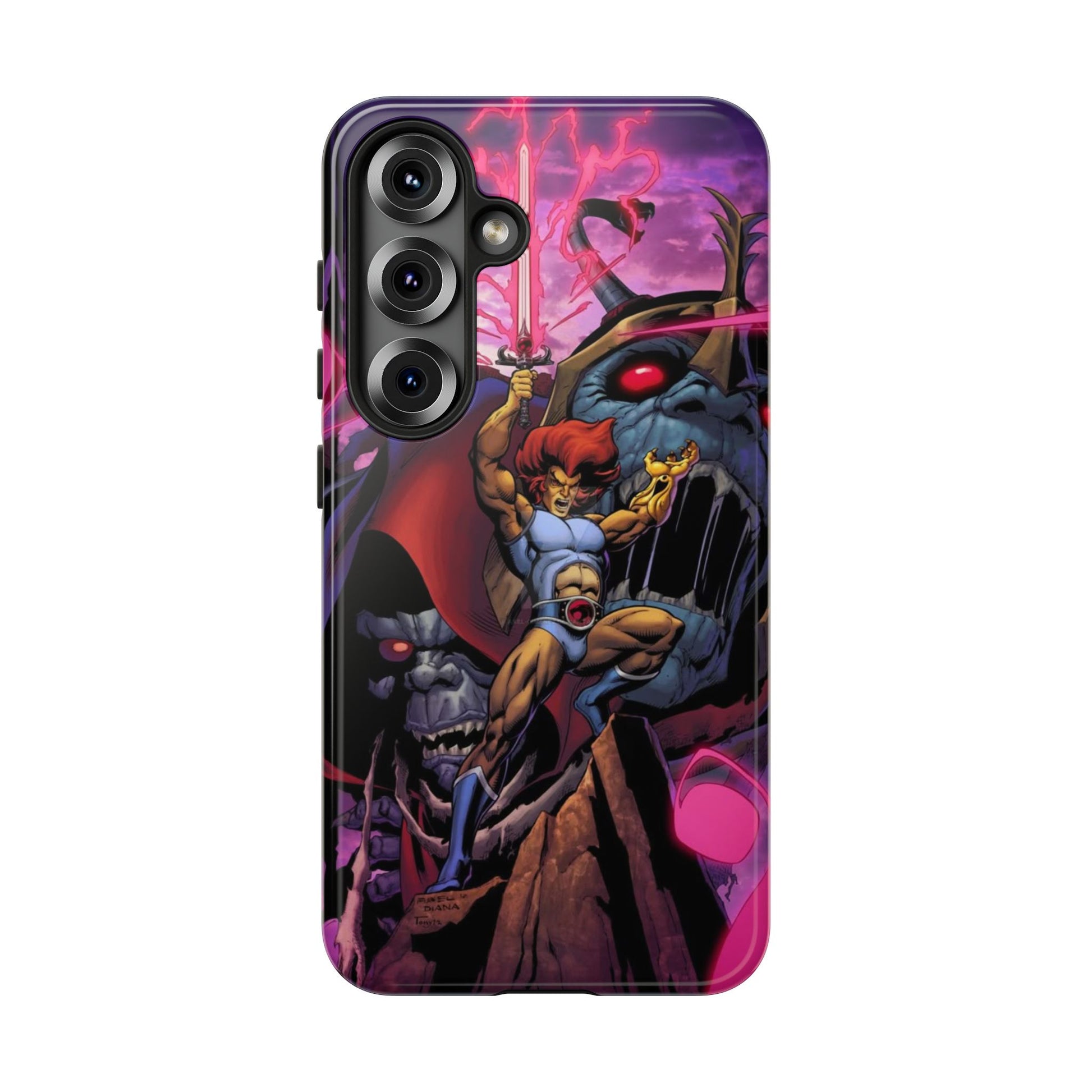 Thundercats Lion O x Mumra Tough Cases for iPhones, Samsung, and Pixel