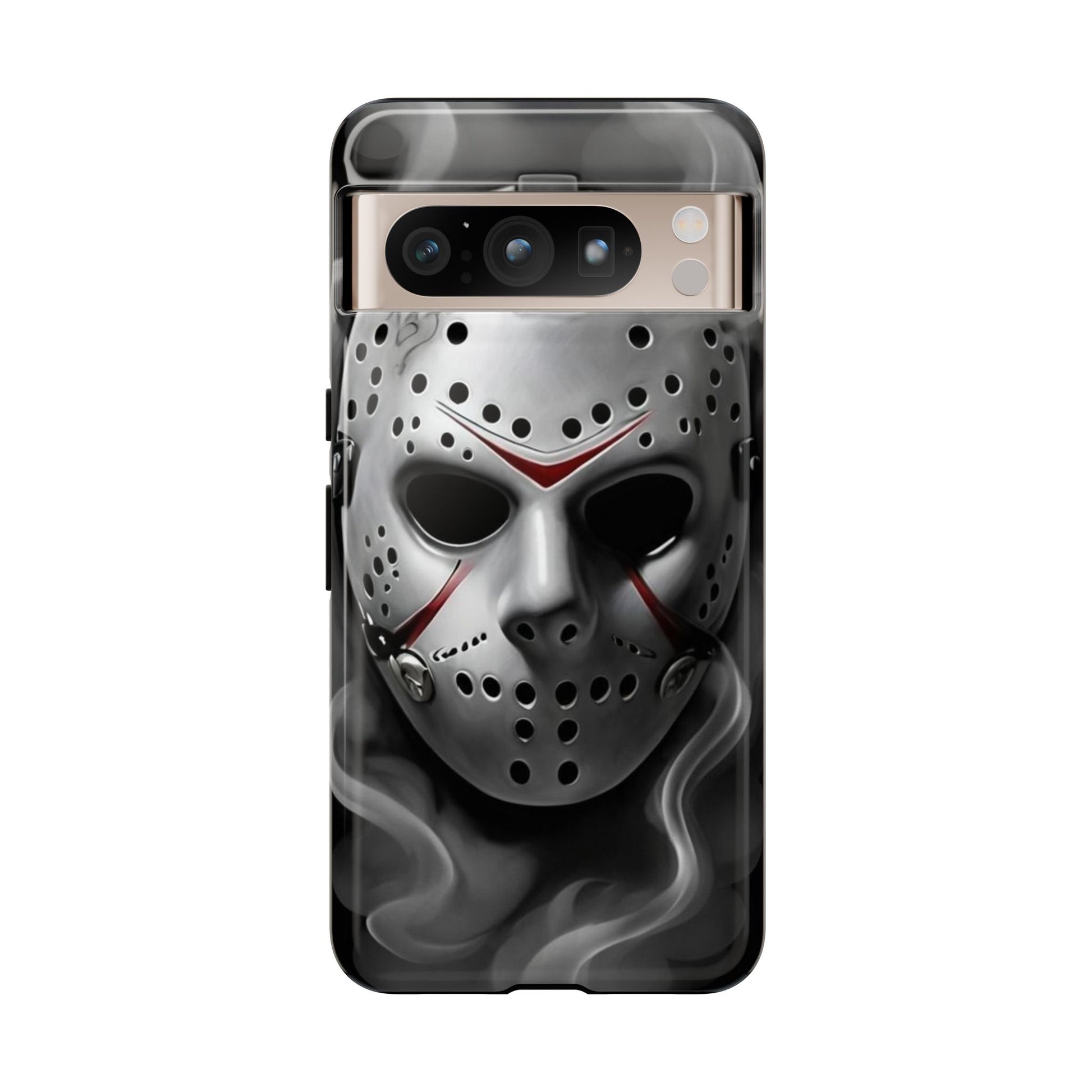 Friday the 13th Jason's Mask Tough Cases for iPhones, Samsung, and Pixel