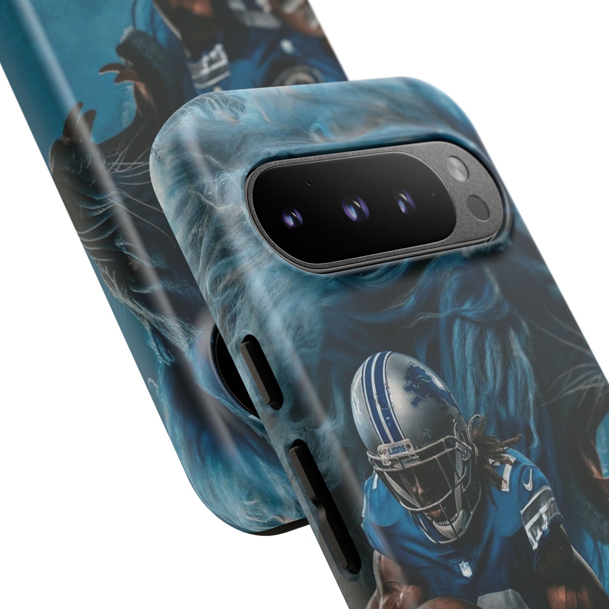 Detroit Lions Player Football Phone Case, Tough Cases for iPhones, Samsung, and Pixel