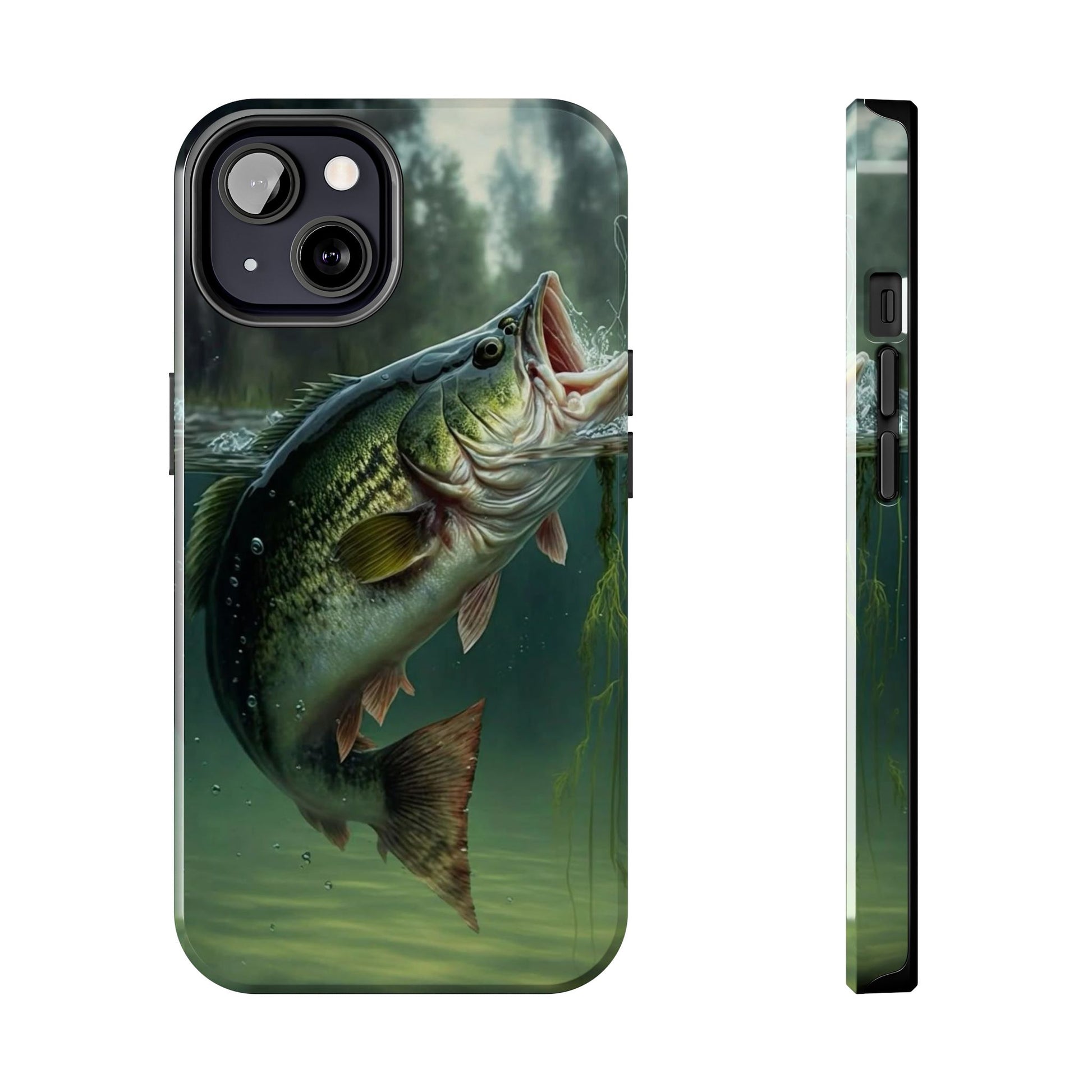 Large Mouth Bass Theme Phone Cases for iPhones & Samsung Phones