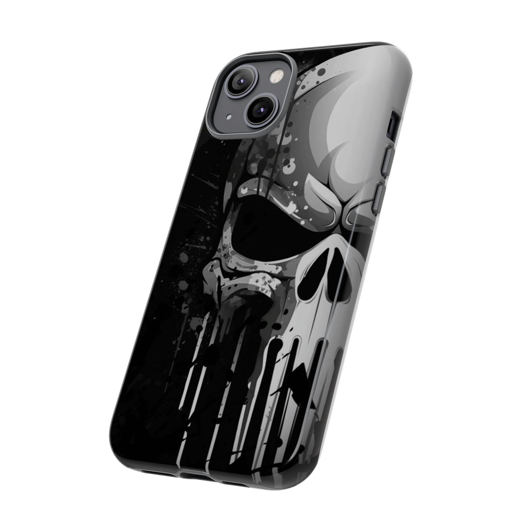 Punisher Skull Tough Cases for iPhones, Samsung, and Pixel