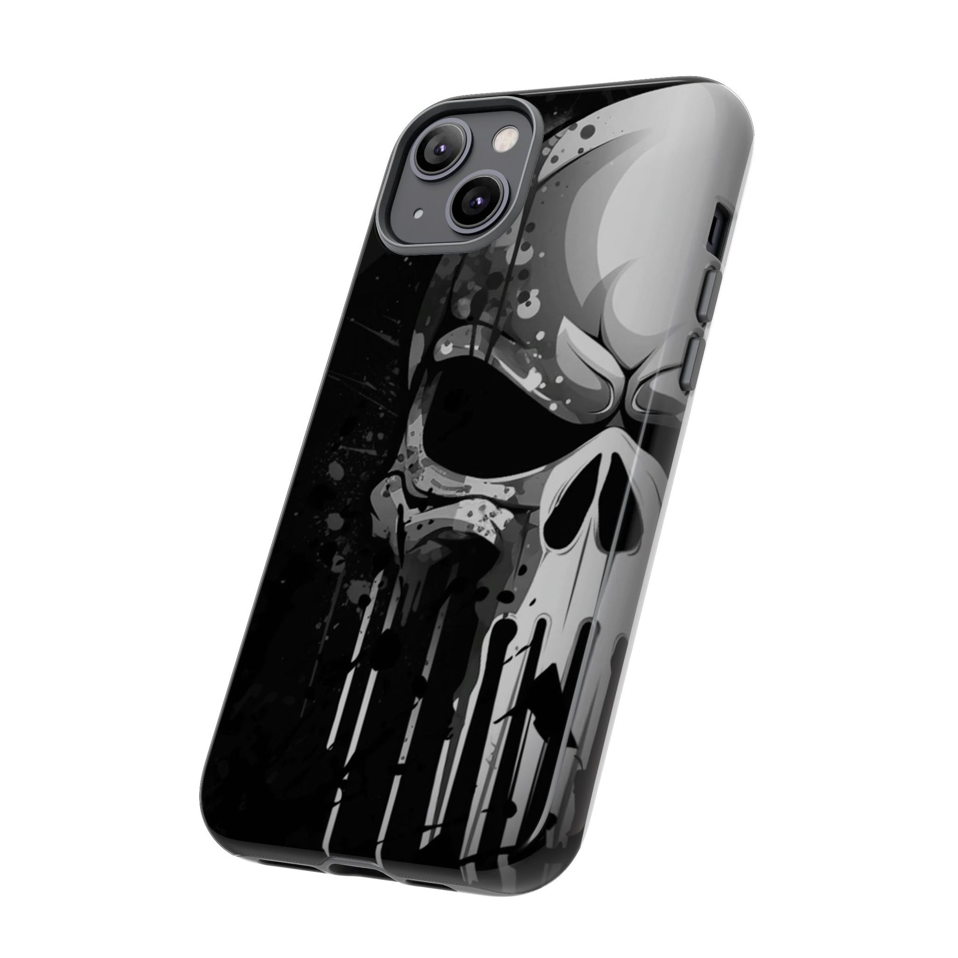 Punisher Skull Tough Cases for iPhones, Samsung, and Pixel