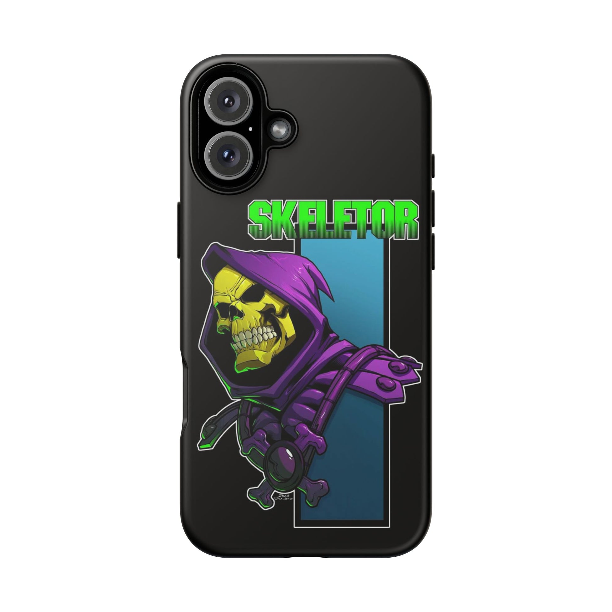 Skeletor Tough Cases for iPhones, Samsung, and Pixel