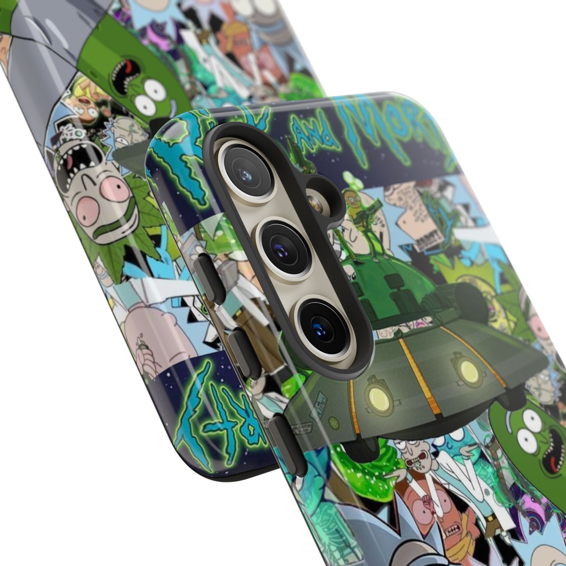 Rick and Morty Phone Case, Tough Cases for iPhones, Samsung, and Pixel