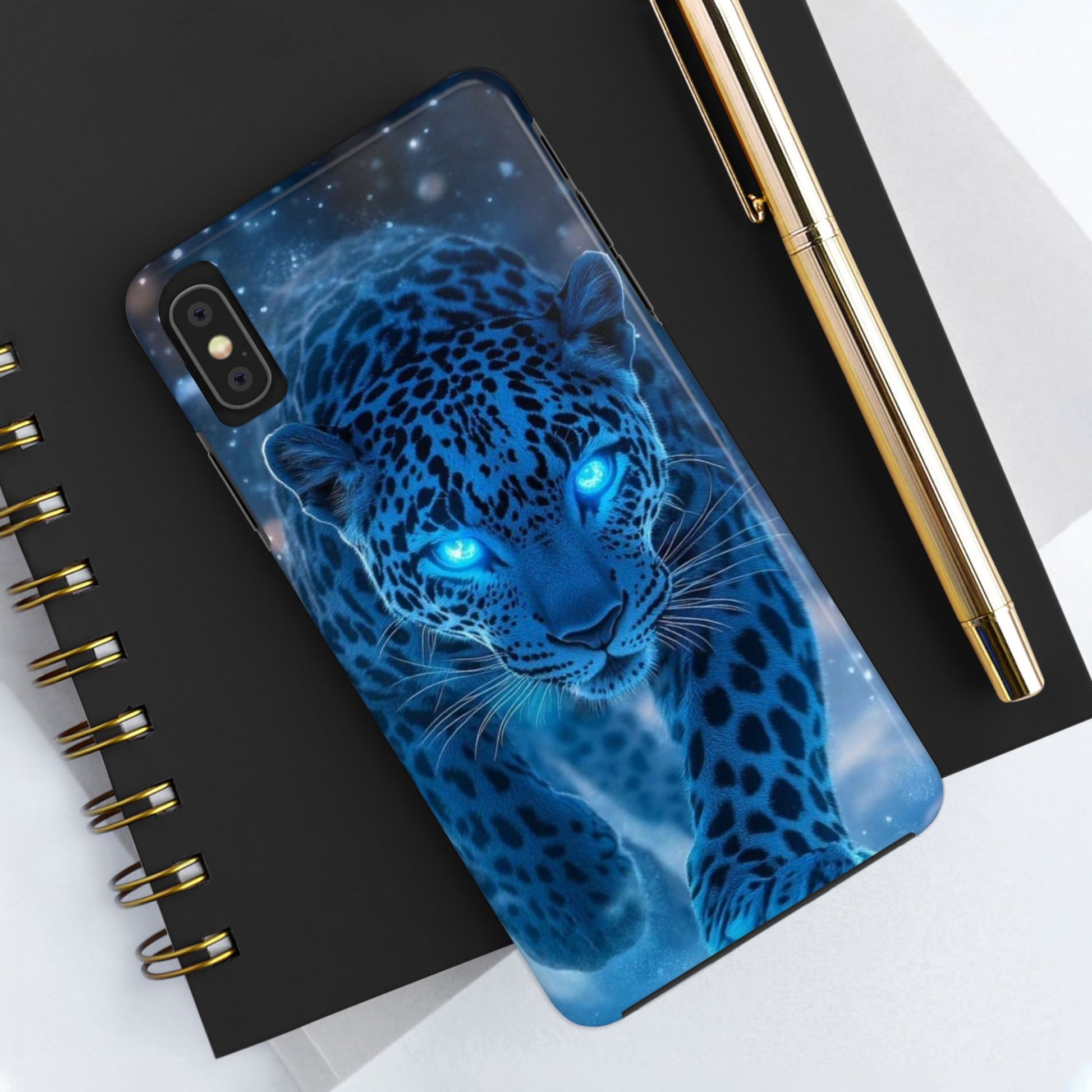 Snow Leopard Theme Phone Cases for iPhones & Samsung Phones