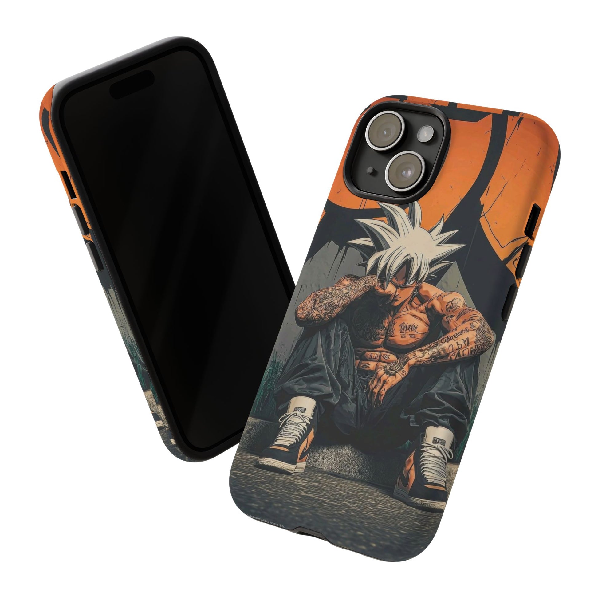 Anime DBZ Thug Tough Cases for iPhones, Samsung, and Pixel