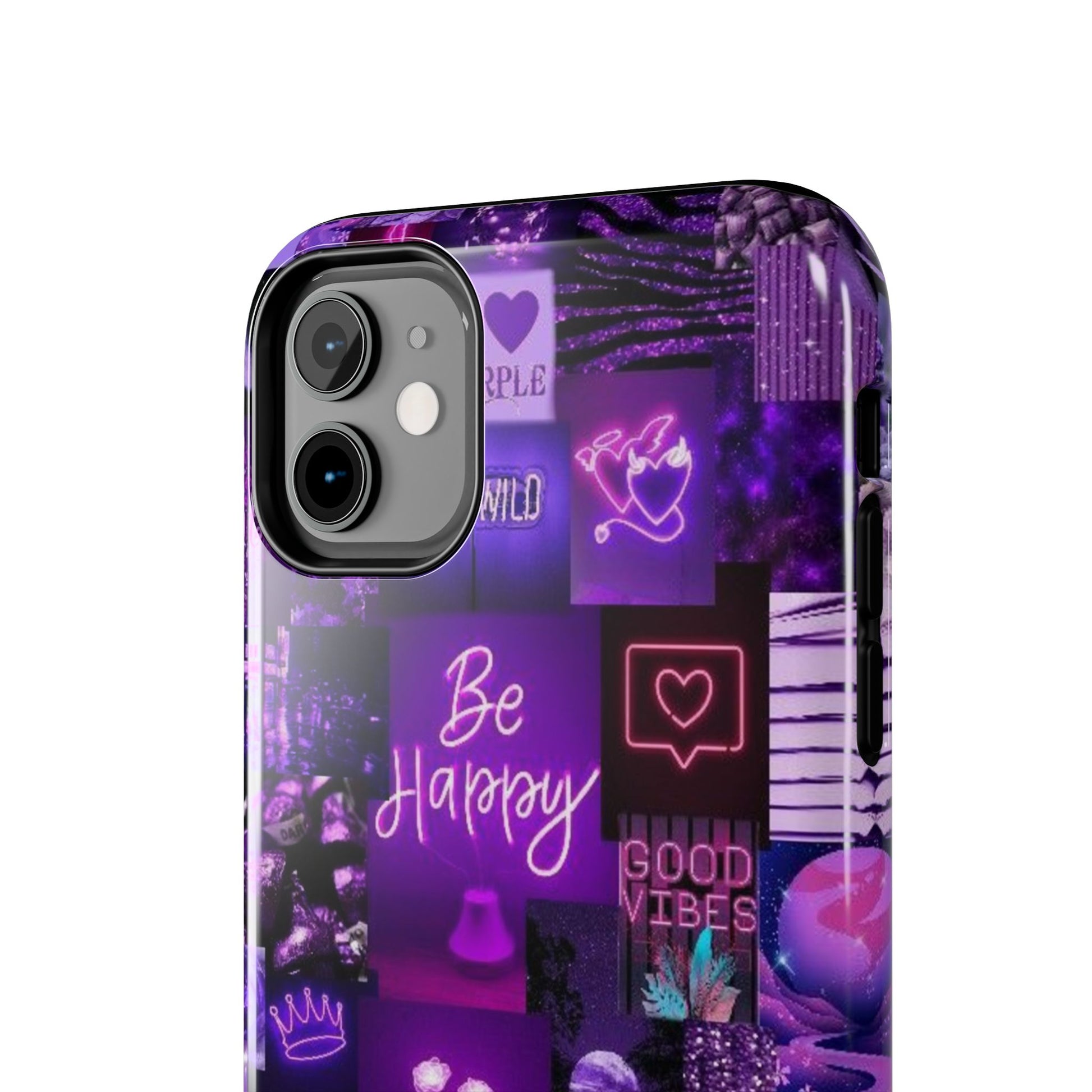 Be Happy Themed Tough Phone Cases for Iphones & Samsung Phones
