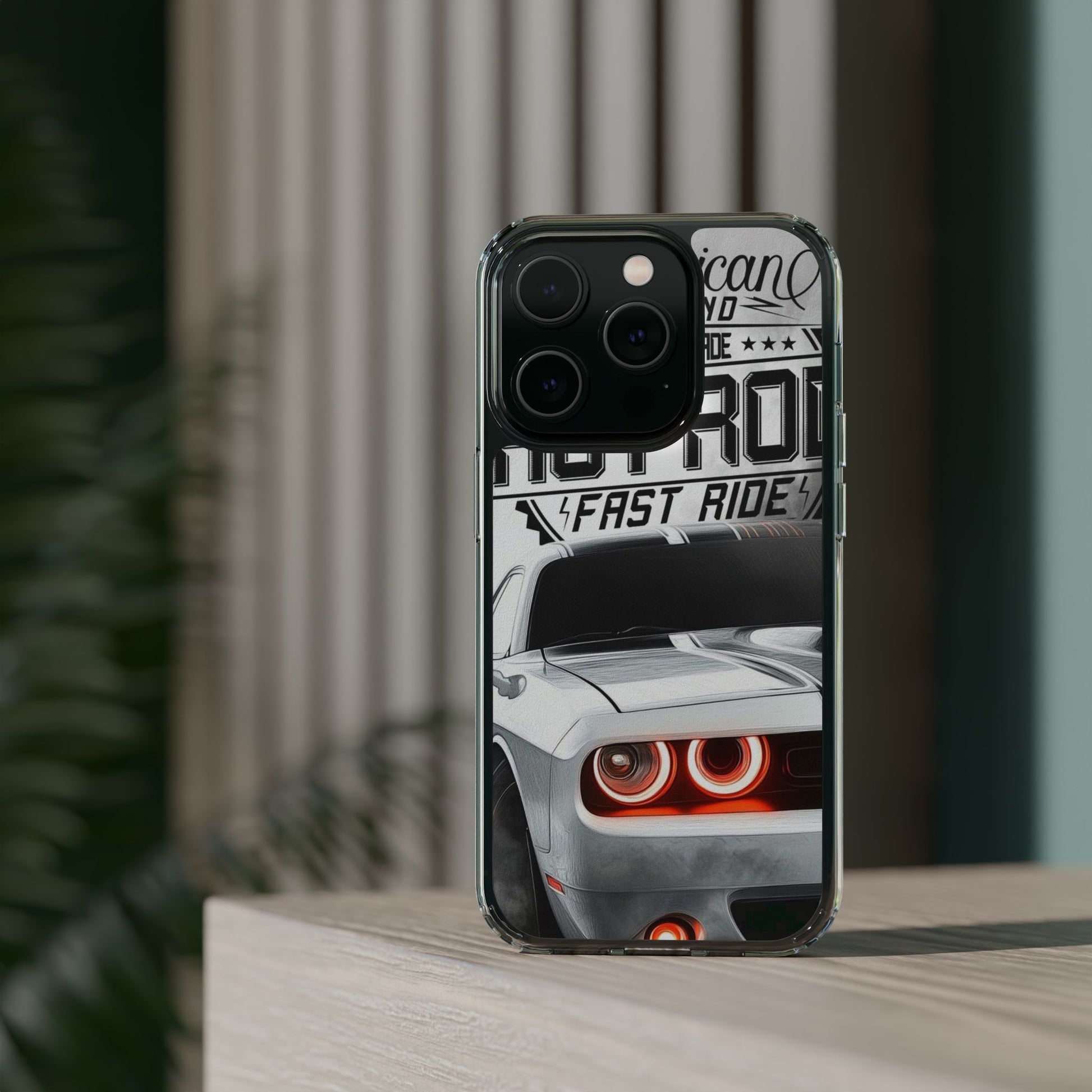 American Hot Rod Hell Cat Case for iPhone and Samsung phone