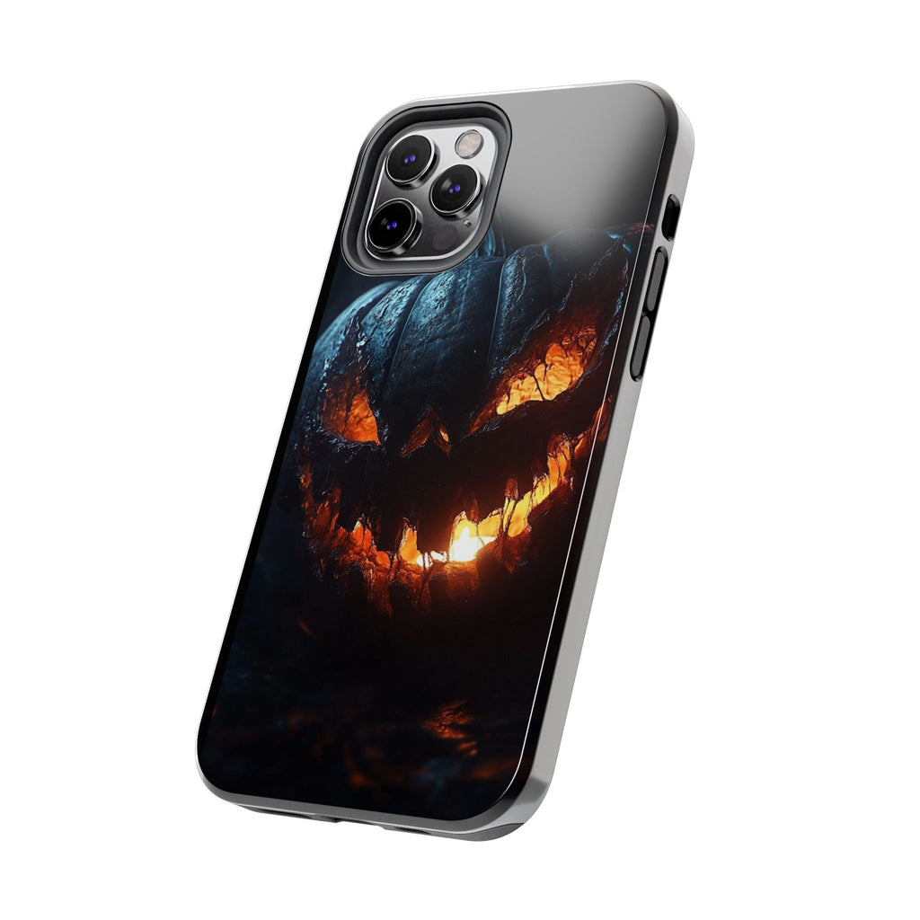 Scary Pumpkin Halloween Theme Phone Cases for iPhones & Samsung Phones