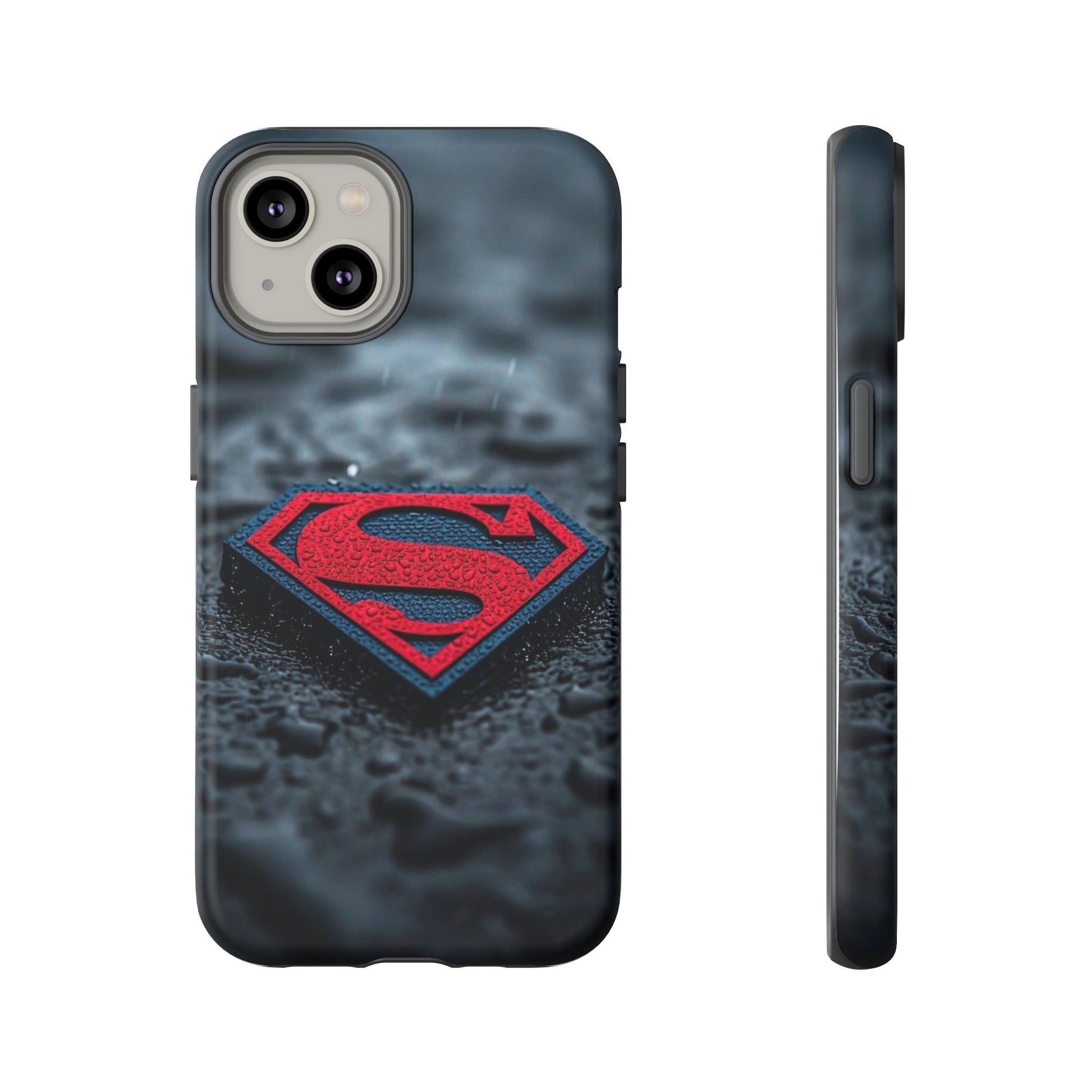 Superman Logo Tough Cases for iPhones, Samsung, and Pixel