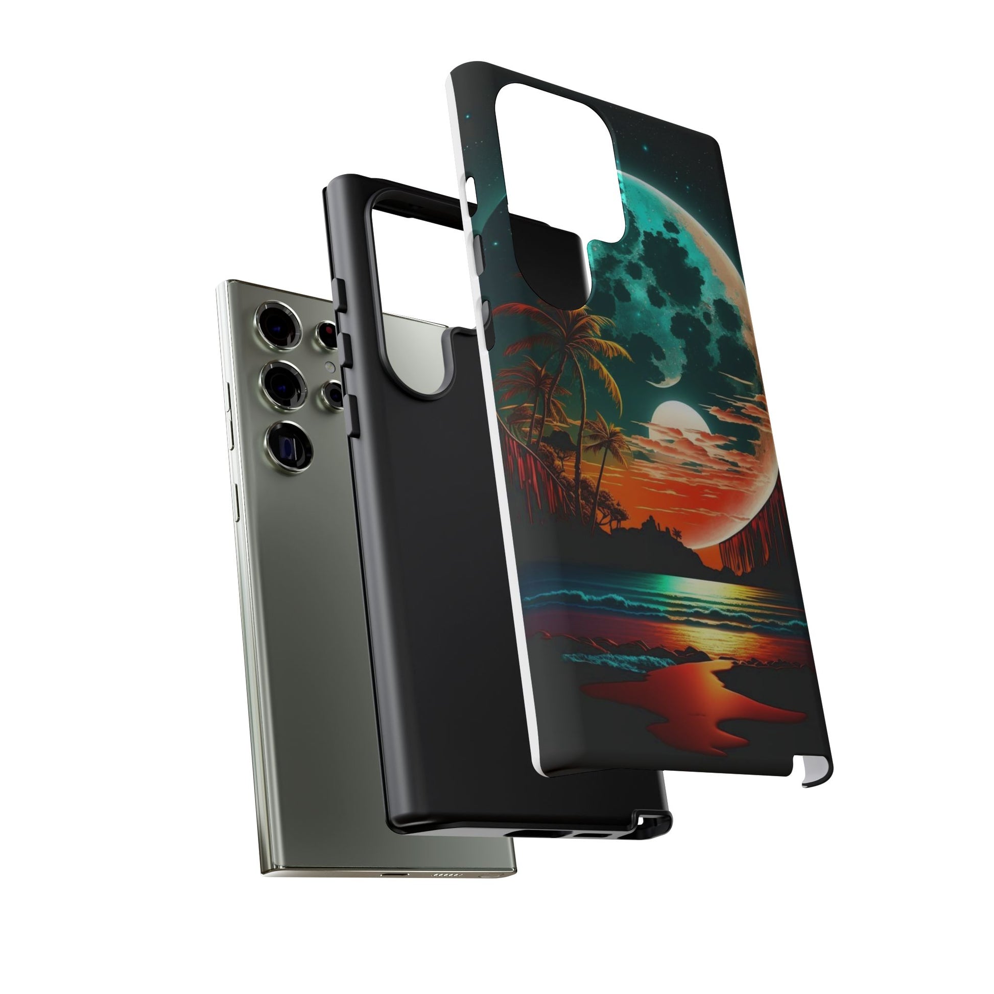 Fantasy Beach Sunset Landscape Phone Case for iPhone, Samsung Galaxy, & Pixel Phones