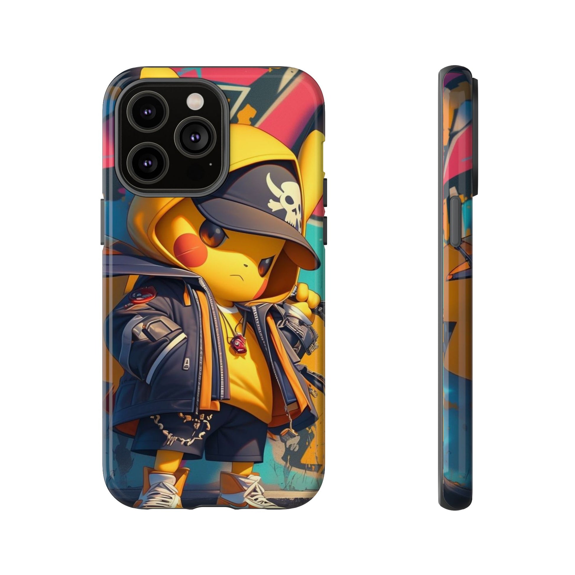 Cute Poke Bear Phone Case, Tough Cases for iPhones, Samsung, and Pixel