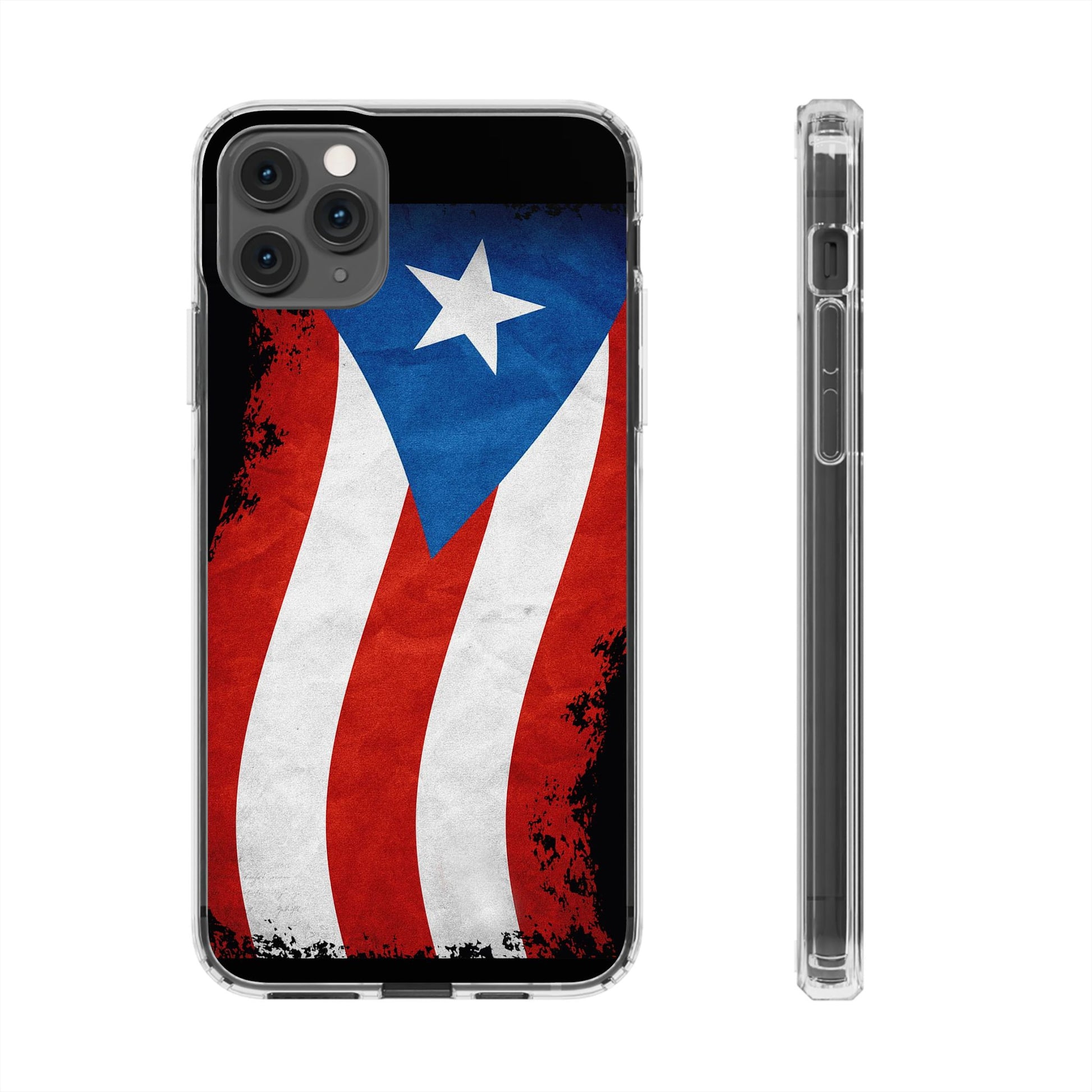 Puerto Rican Flag Art Inspired Iphone and Samsung Protective case