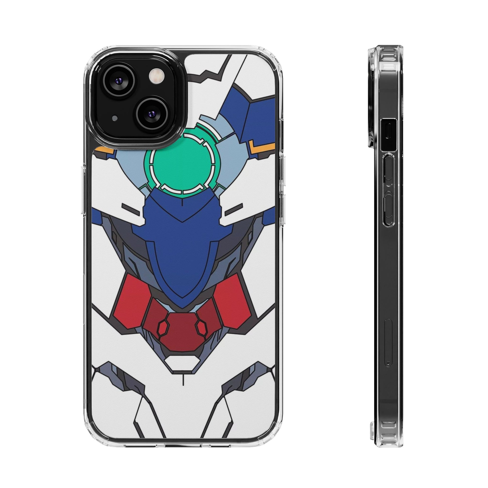Phone Cover, Gundam Mecha Armor Clear Case, Iphone Samsung Cover, Clear Phone