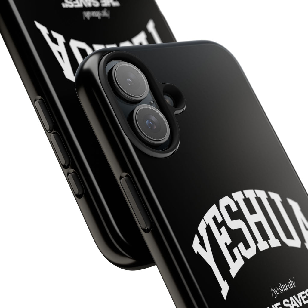 Yeshua He Saves Christian Theme Phone Cases for iPhones & Samsung Phones