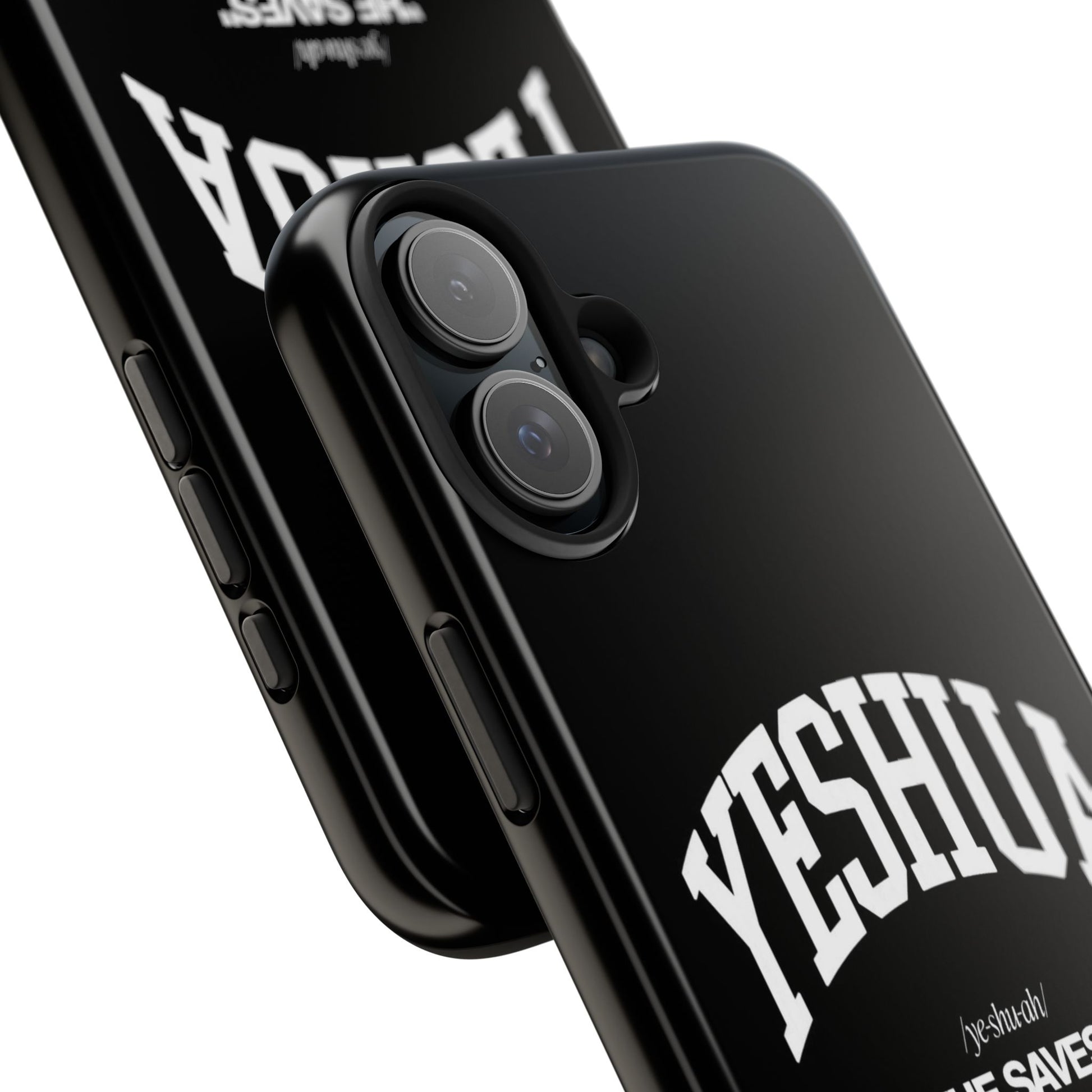 Yeshua He Saves Christian Theme Phone Cases for iPhones & Samsung Phones