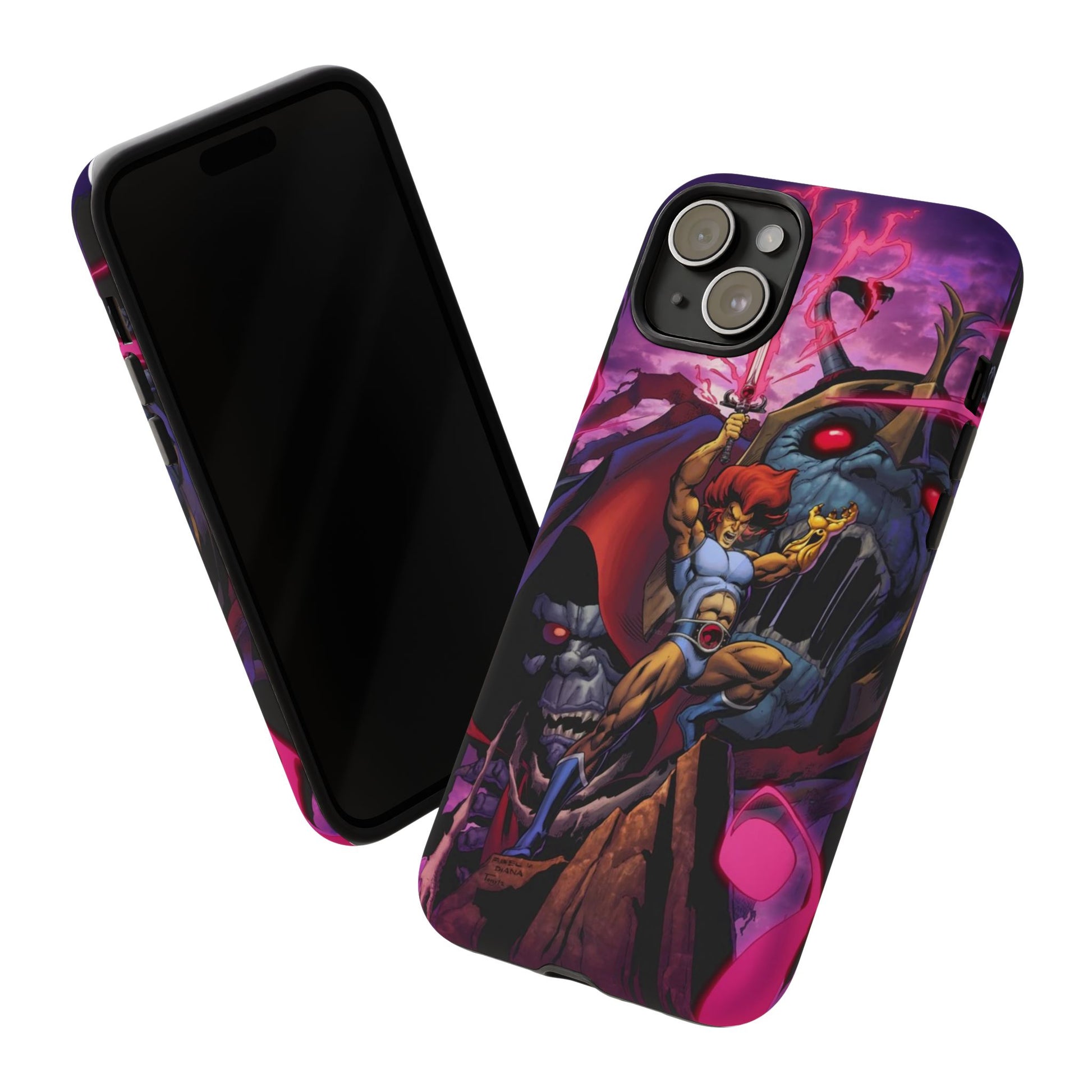 Thundercats Lion O x Mumra Tough Cases for iPhones, Samsung, and Pixel