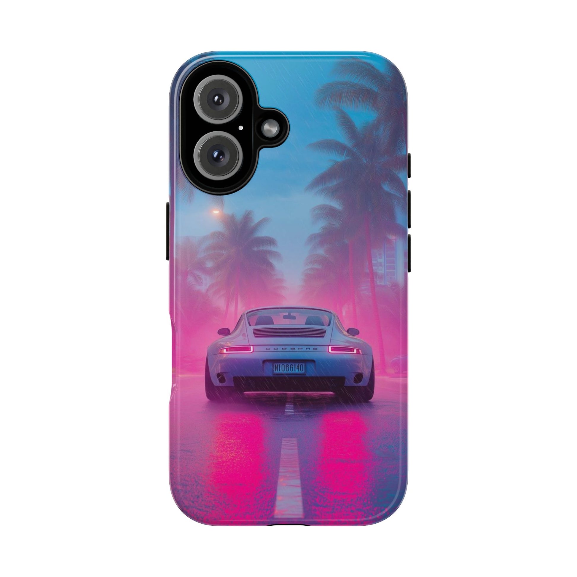 Miami Vice Porsche Phone Case for iPhone, Samsung Galaxy, & Pixel Phones