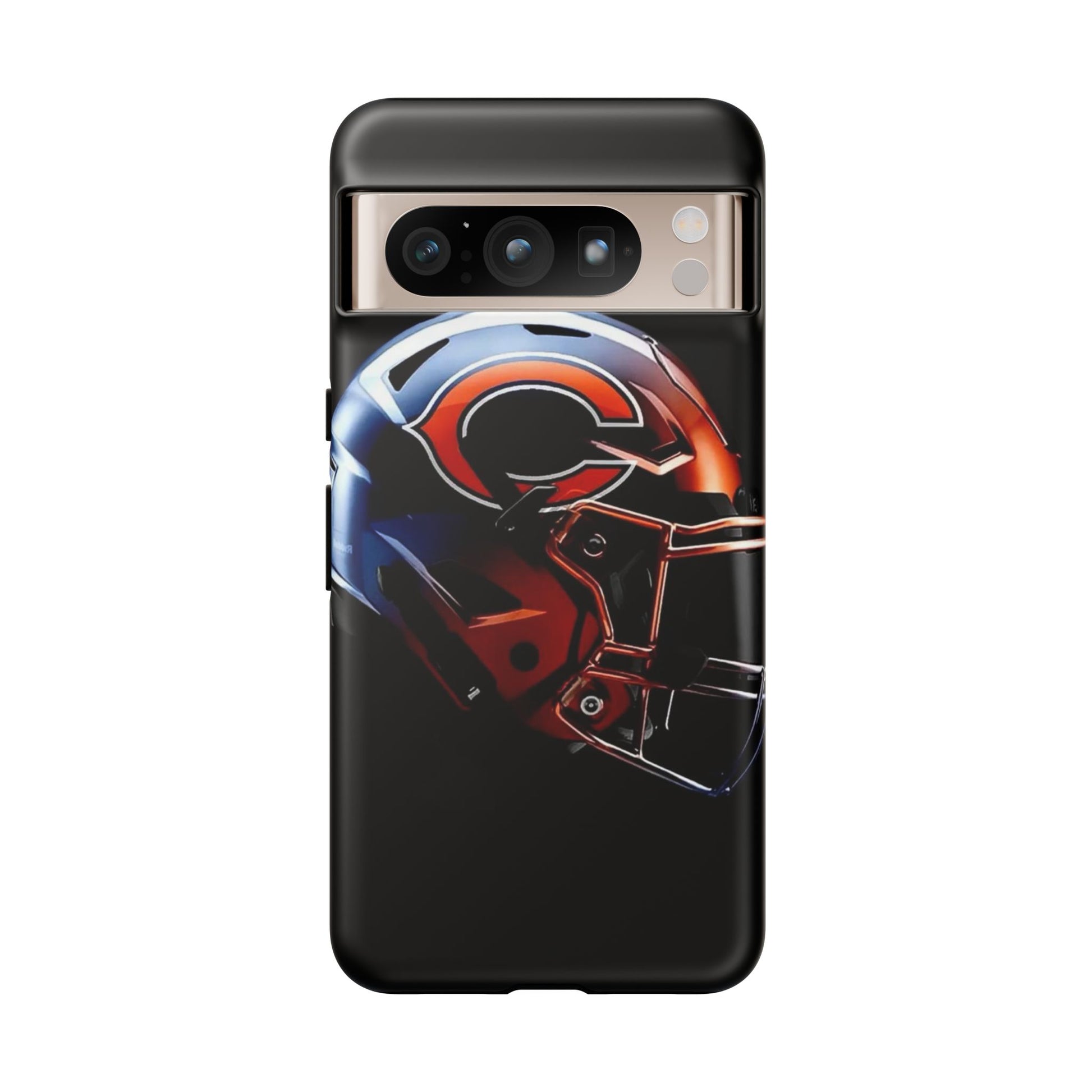 Football Helmet Chicago Bears Phone Case, Tough Cases for iPhones, Samsung, and Pixel
