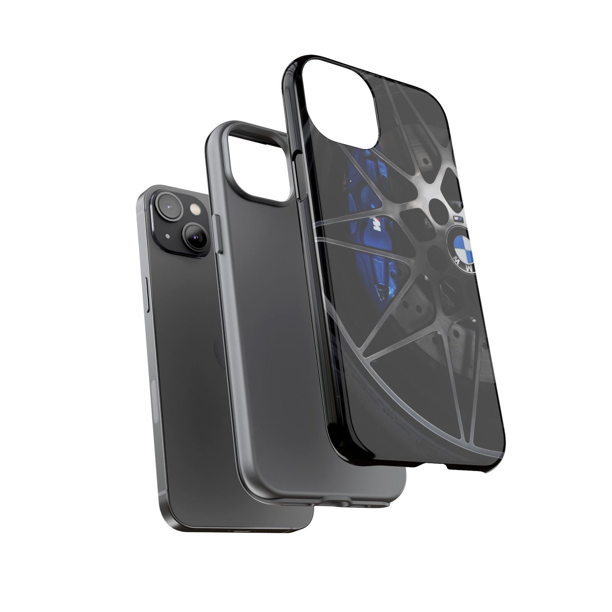 BMW M3 Racing Wheels Tough Cases for iPhones, Samsung, and Pixel