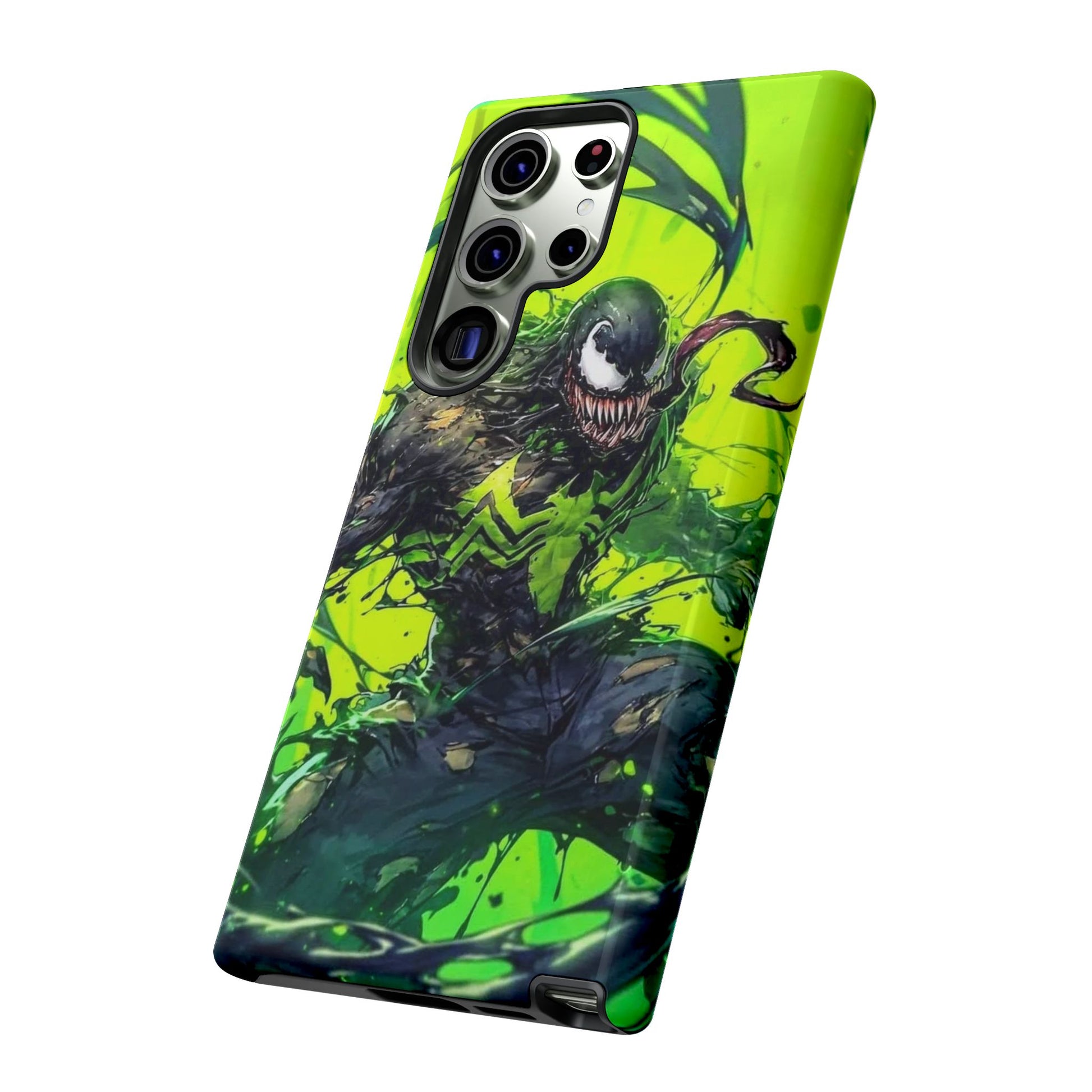 Evil Venom Phone Case, Tough Cases, Marvel Comics Phone for iPhones, Samsung, and Pixel