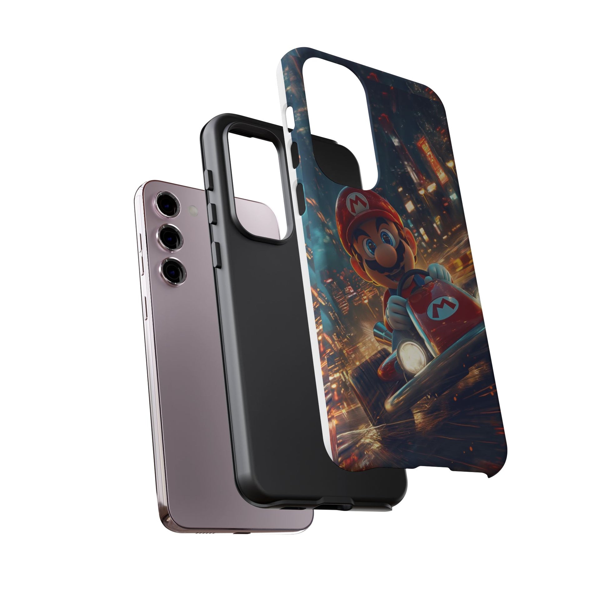 Super Mario Kart Phone Case, Tough Cases, Disney Phone for iPhones, Samsung, and Pixel